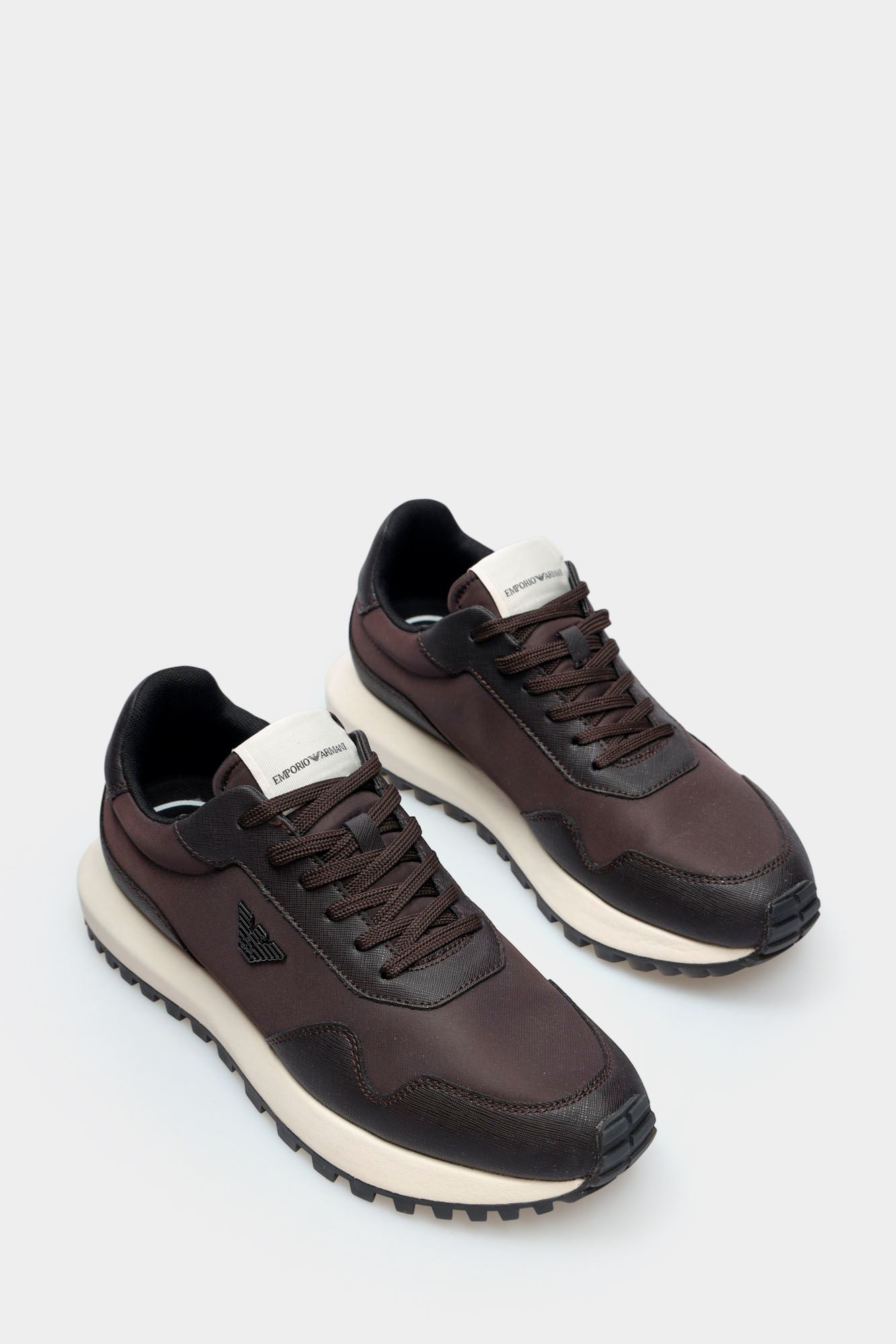 EM003738_AF19532 Кроссовки Emporio Armani Коричневый