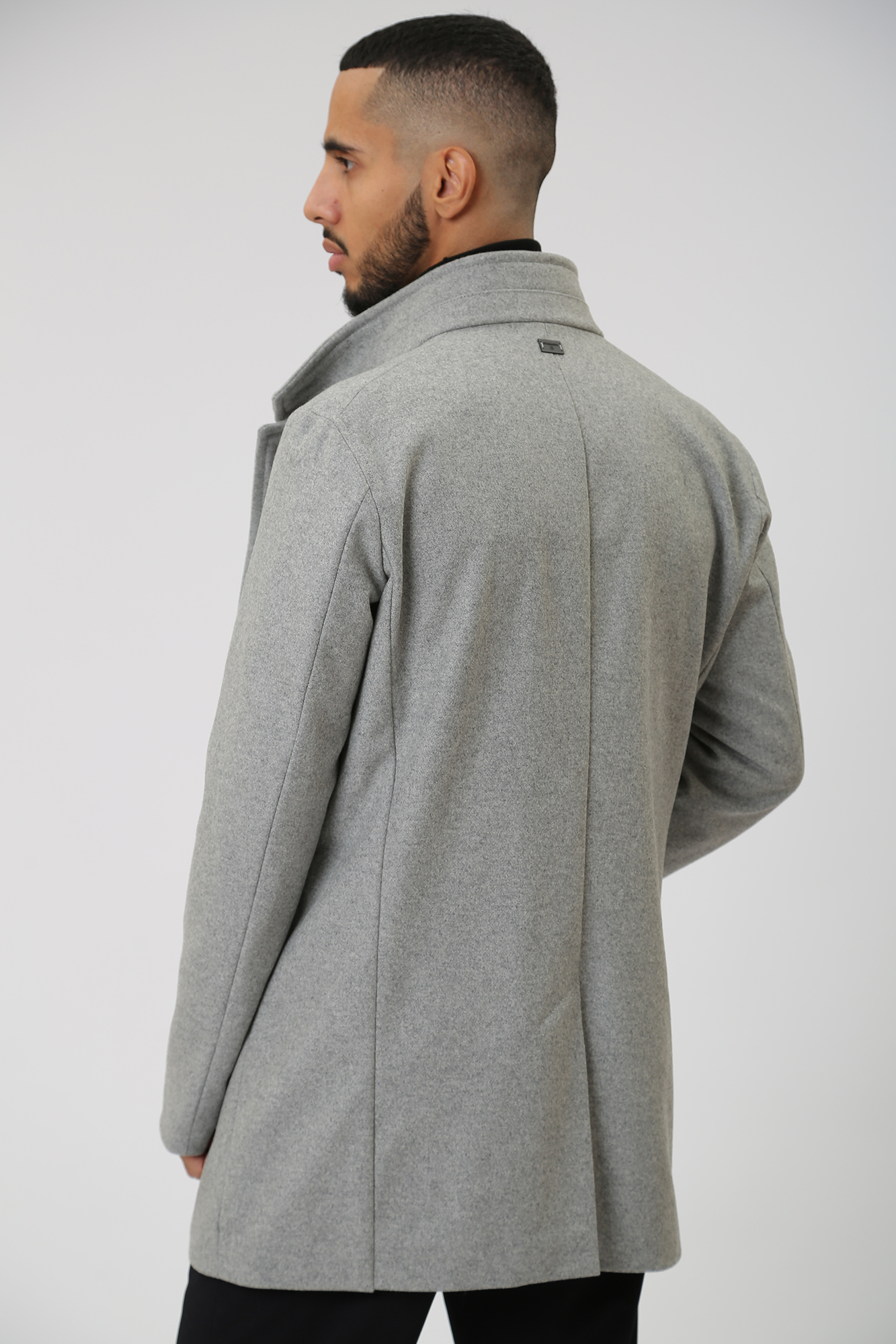 30039145_10016436 Пальто Strellson Серый