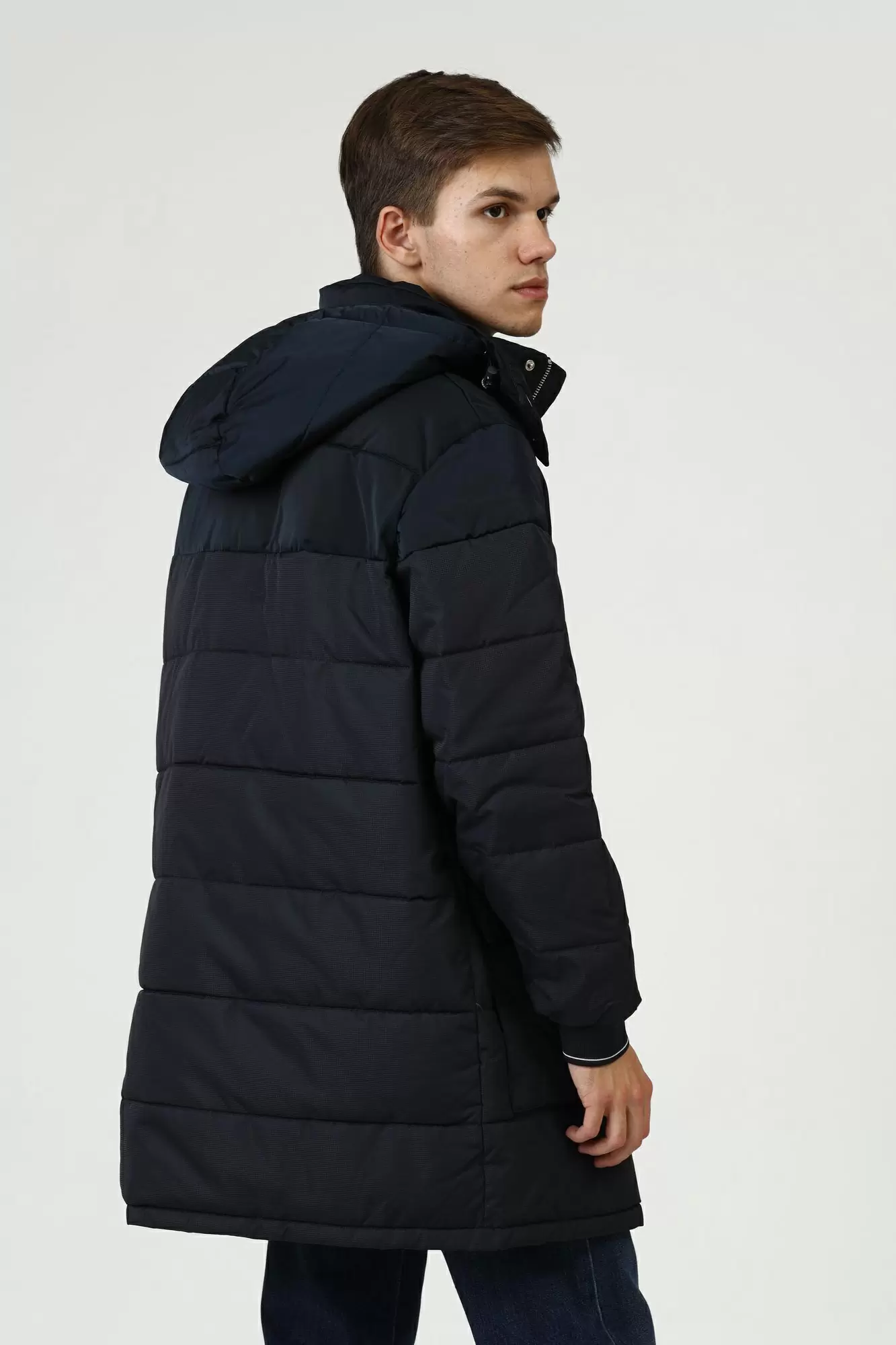 6HZL01_ZNFYZ Парка утепленная Armani Exchange Синий