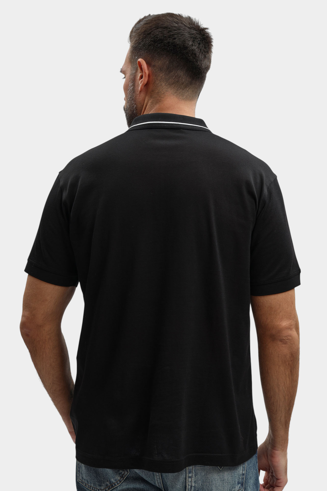 561201_745005 Поло Karl Lagerfeld Черный