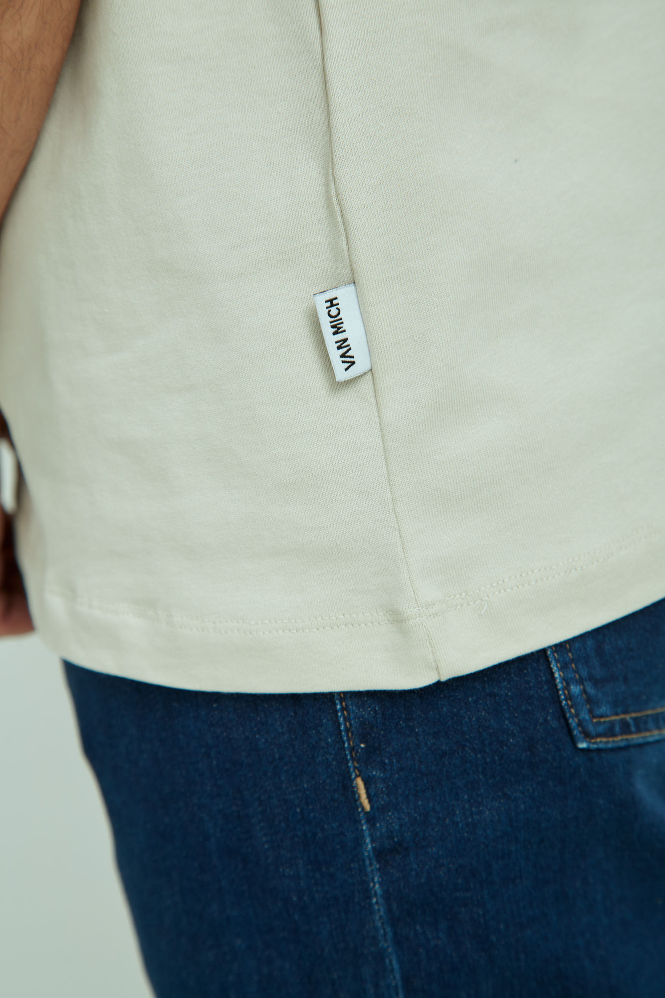 VM-ERK-22-060 Футболка Van Mich Бежевый