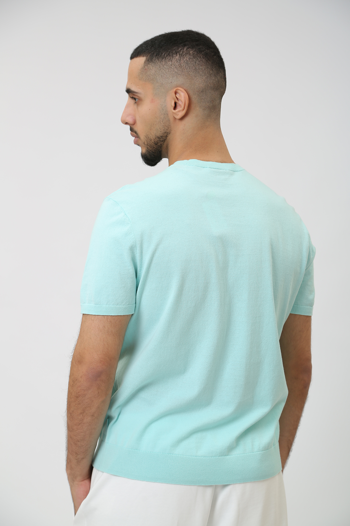 8NZM5C_ZM3JZ Футболка трикотажная Armani Exchange Серый