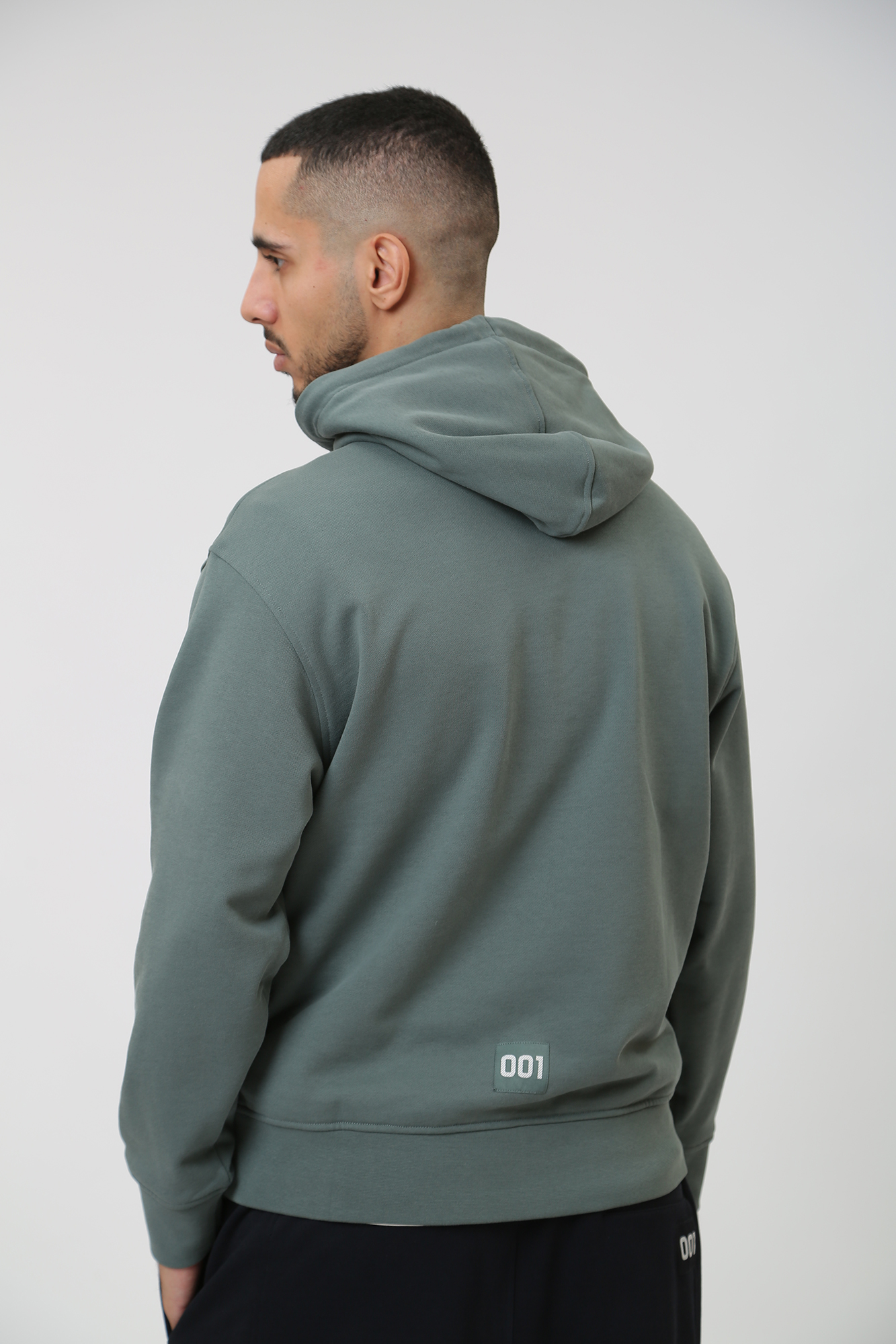 3DZMLL_ZJ4XZ Худи Armani Exchange Зеленый