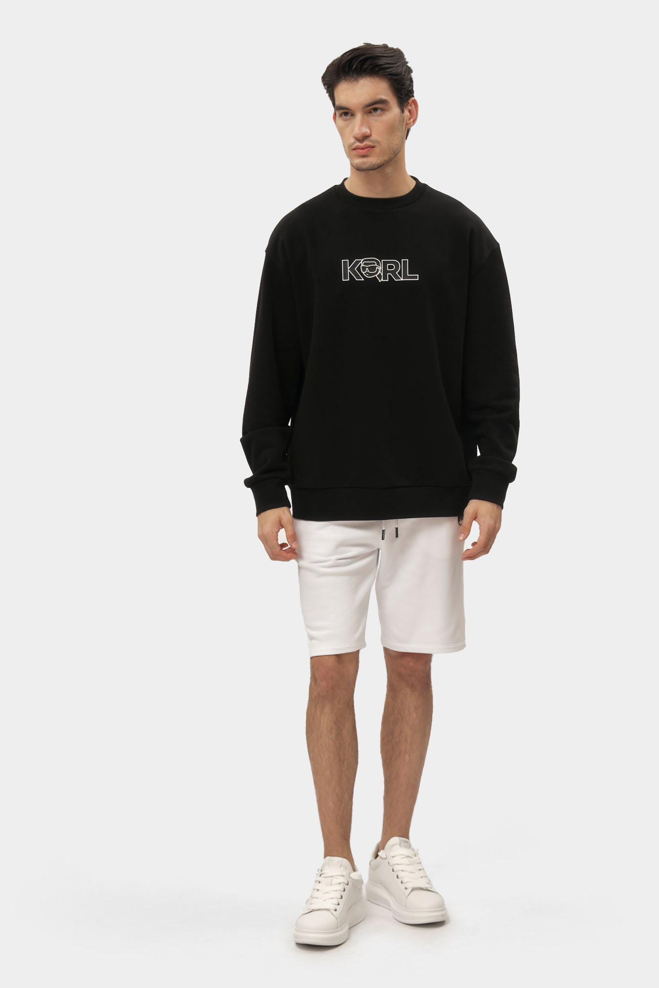 552900_705125 Свитшот Karl Lagerfeld Черный