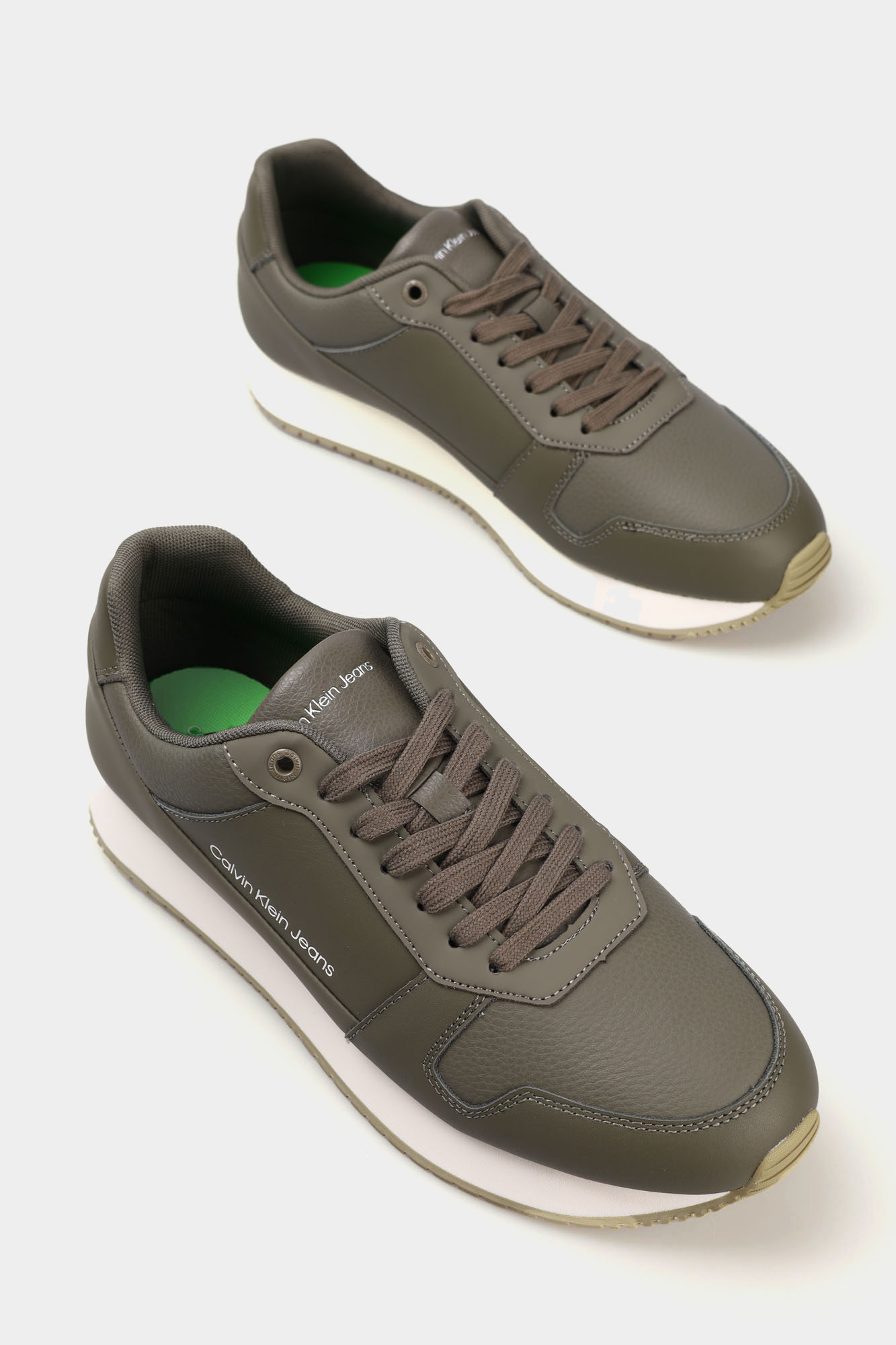 YM0YM00913 Кроссовки Calvin Klein Jeans Зеленый