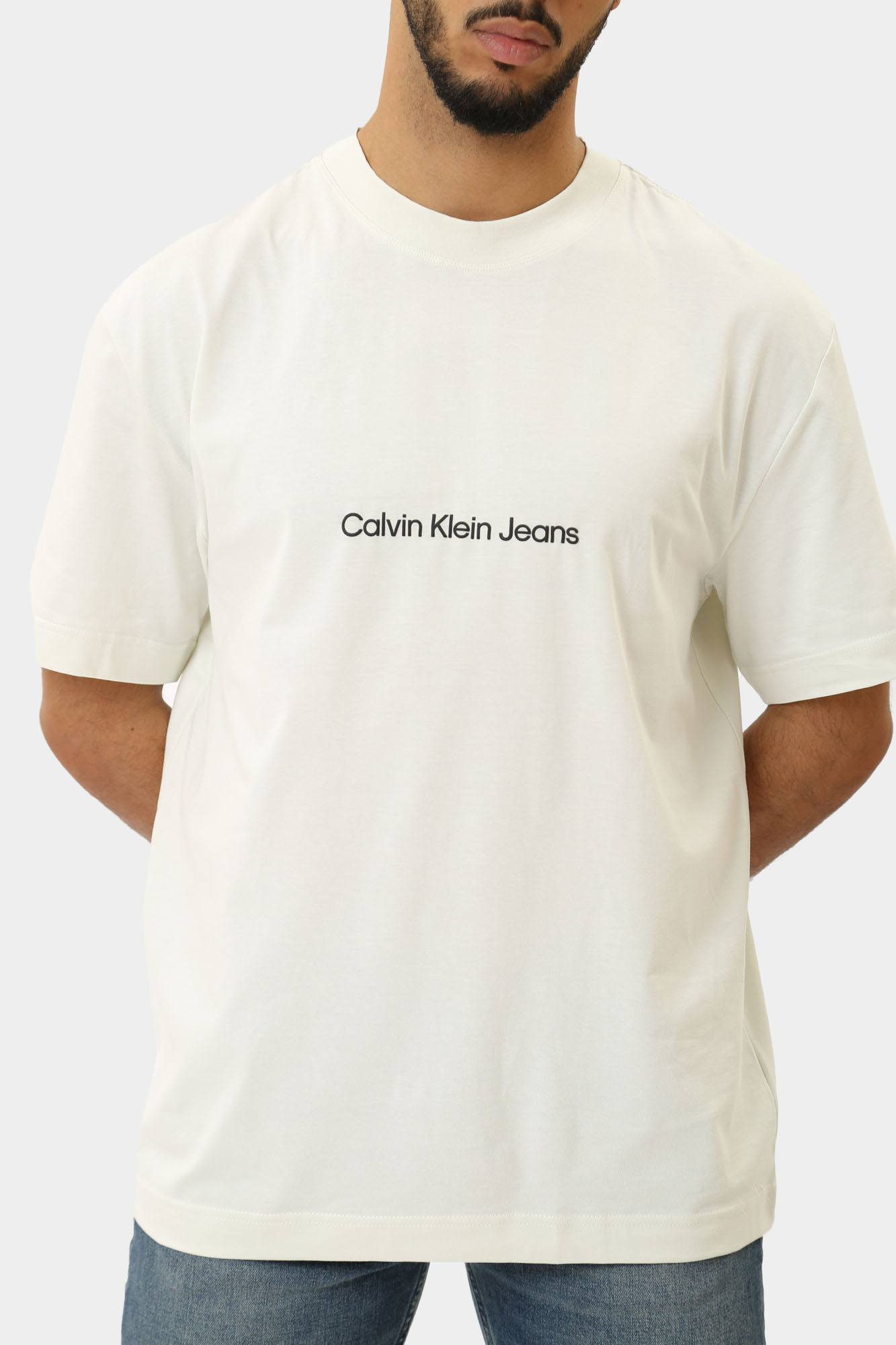 J30J325492 Футболка Calvin Klein Jeans Белый