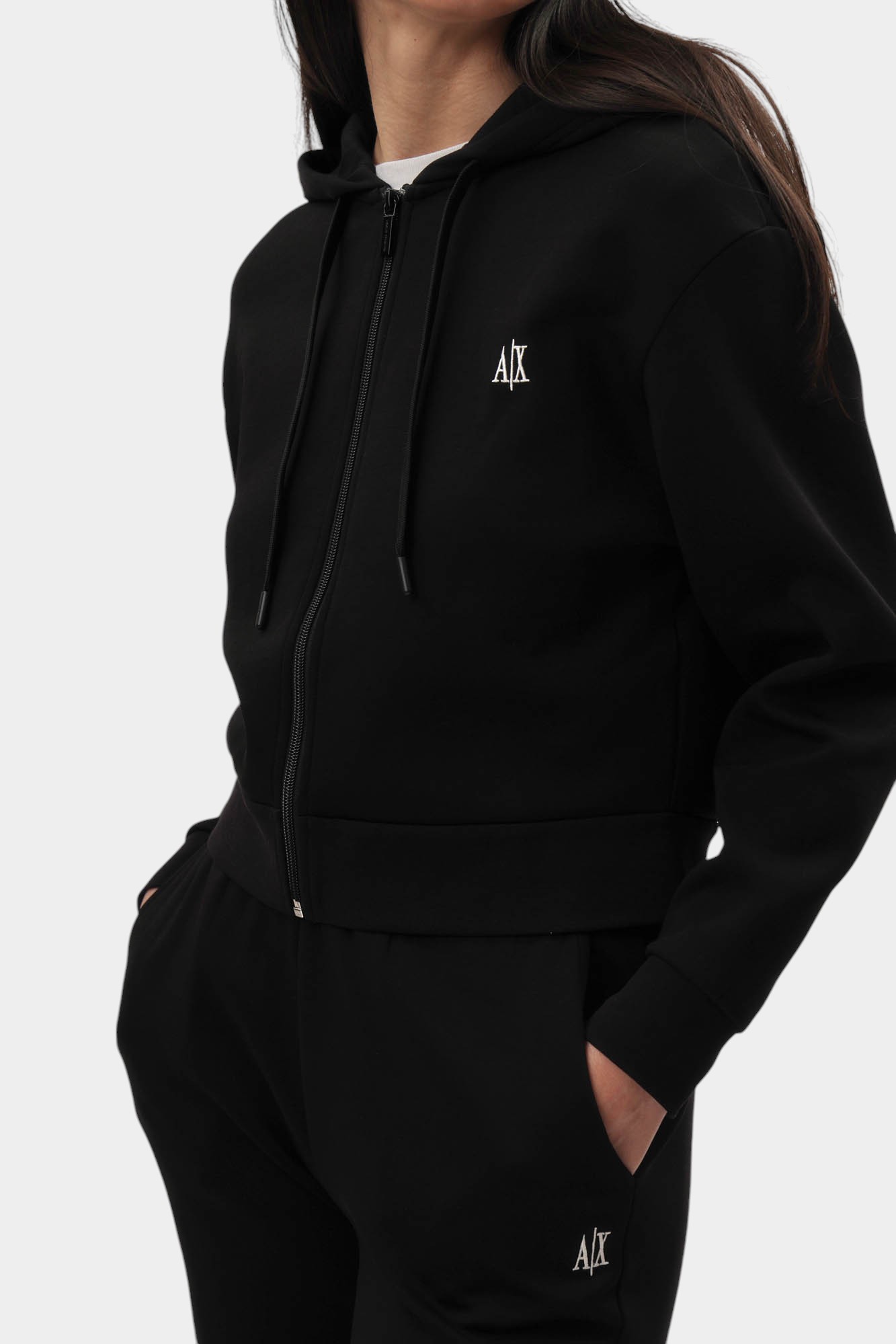 XW000822_AF10818 толстовка с/к armani exchange 