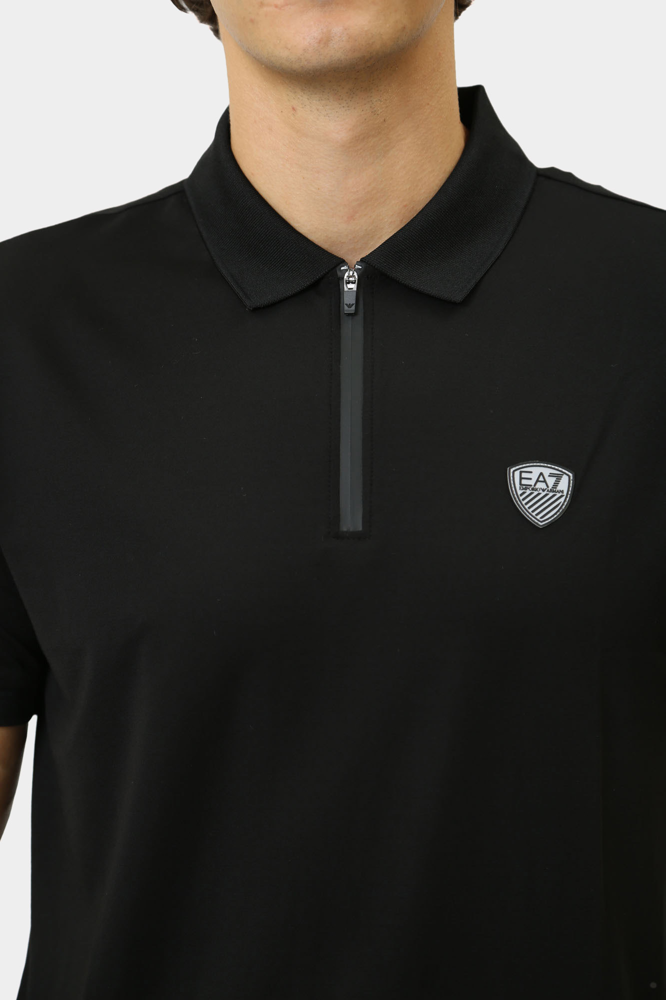 8NPF13_PJRGZ_1200 Поло EA7 Черный