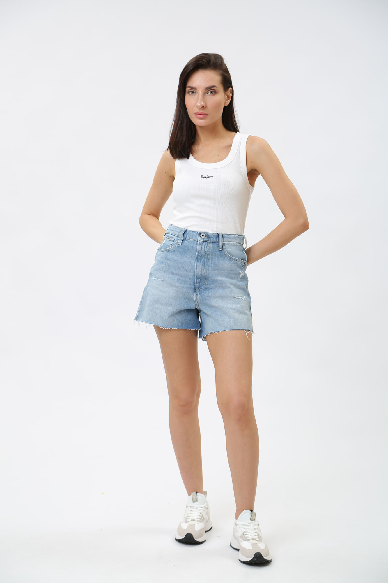 PL801112 шорты джинсовые pepe jeans