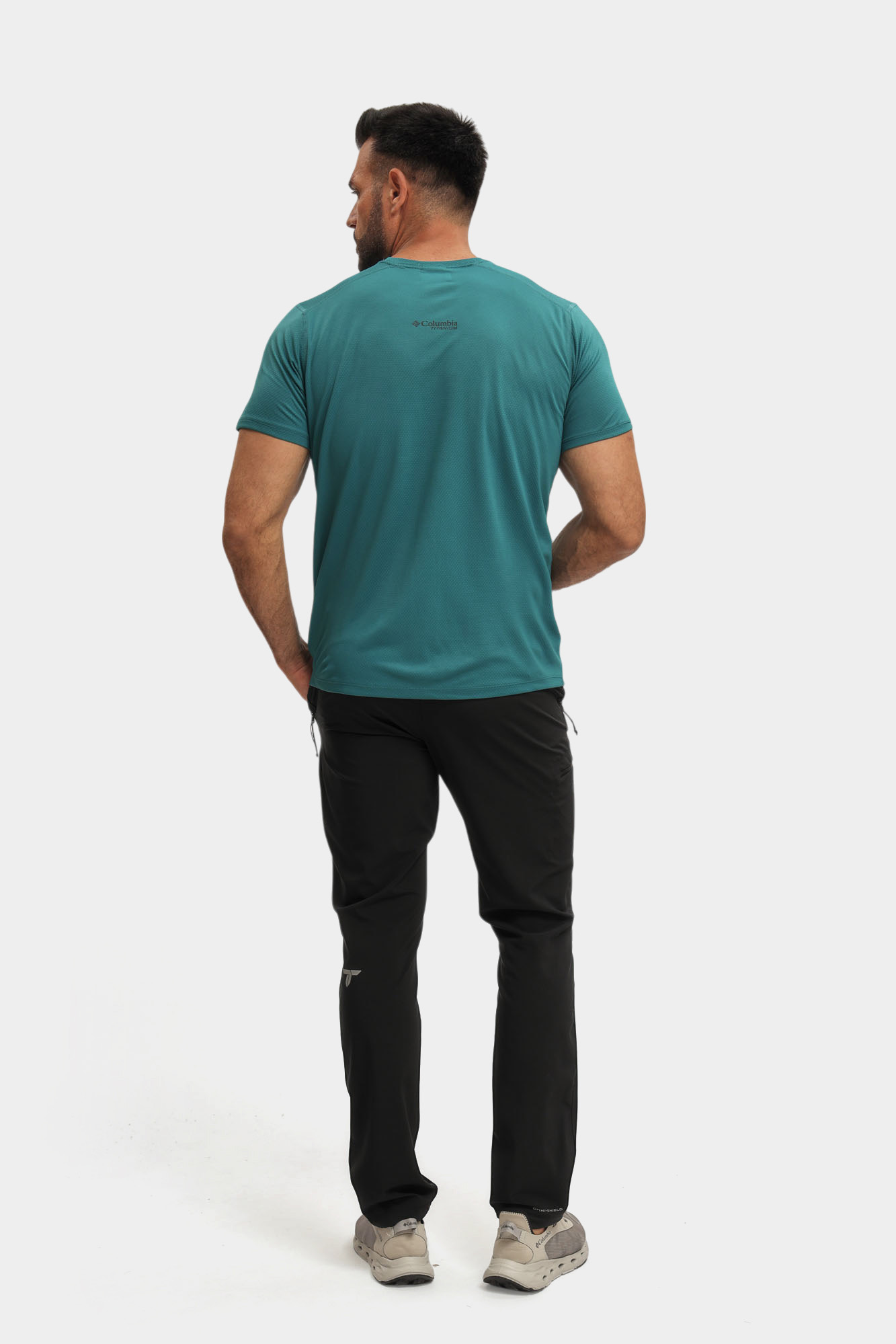 2071891 Футболка Columbia Бирюзовый