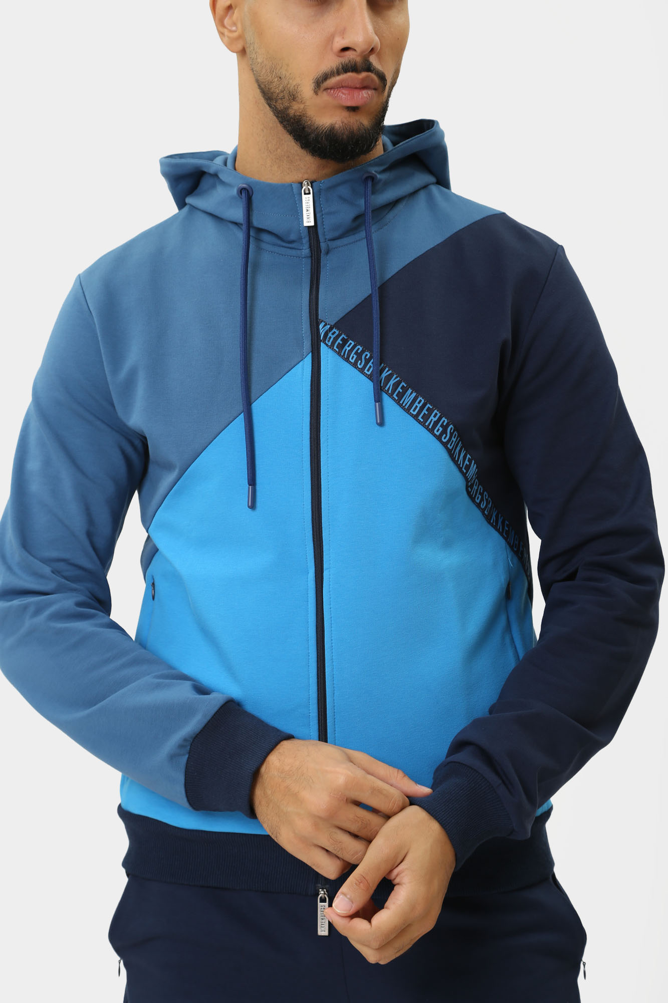 PBMF0027 Толстовка Bikkembergs Синий