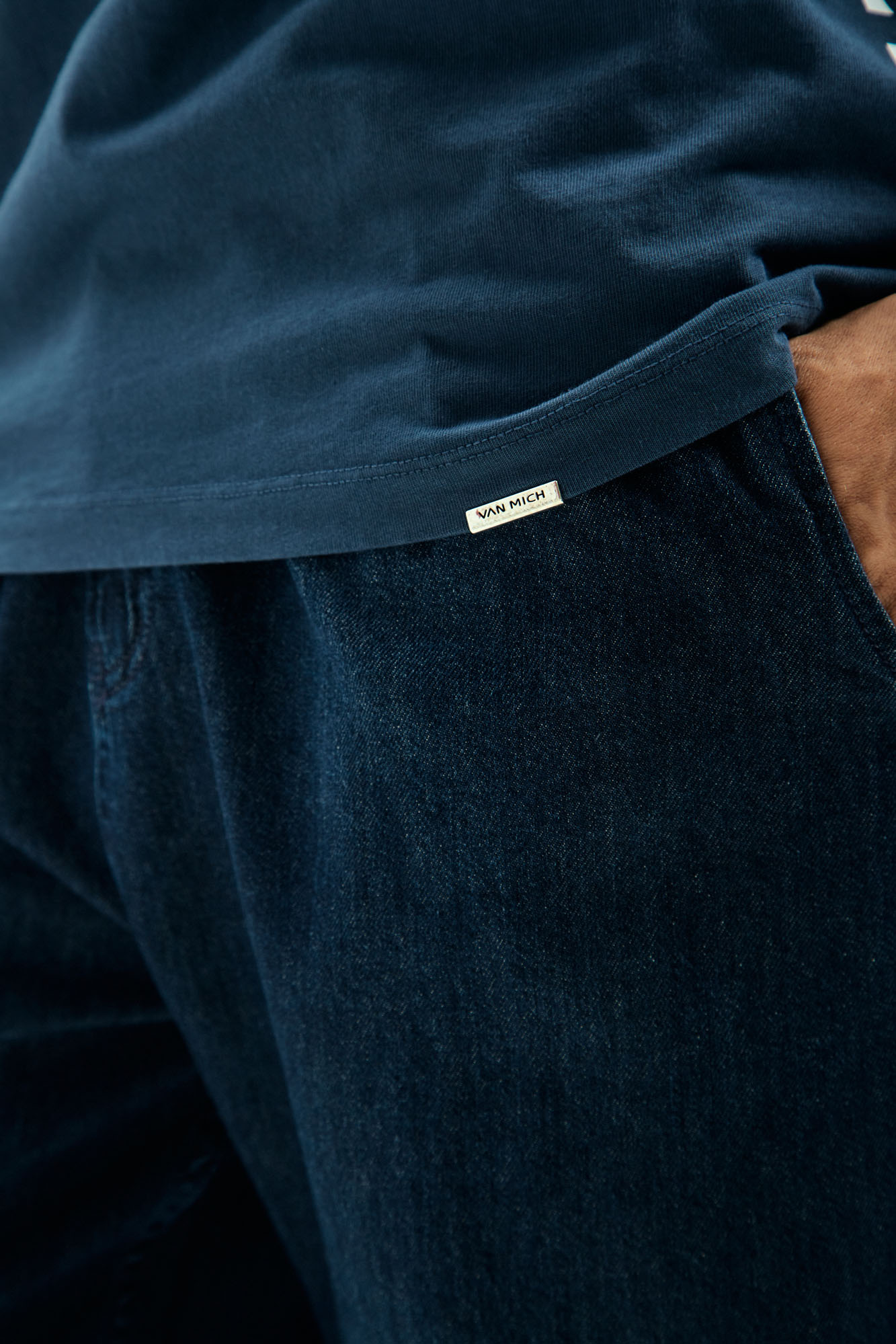 VM-ERK-22-058 Футболка Van Mich Синий
