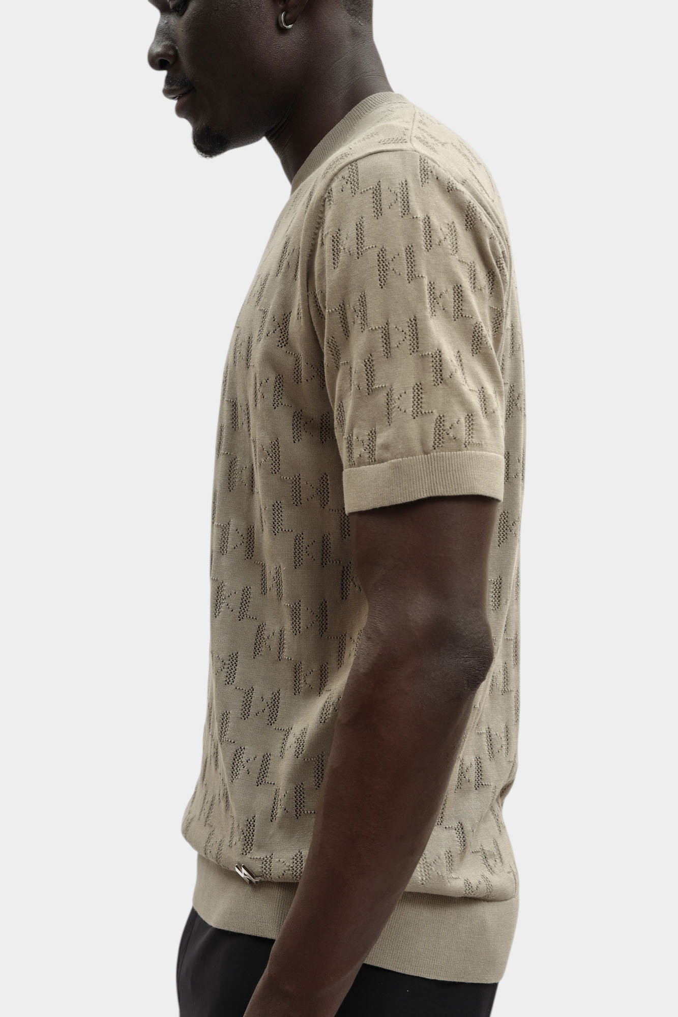 562301_655004 Футболка Karl Lagerfeld Бежевый