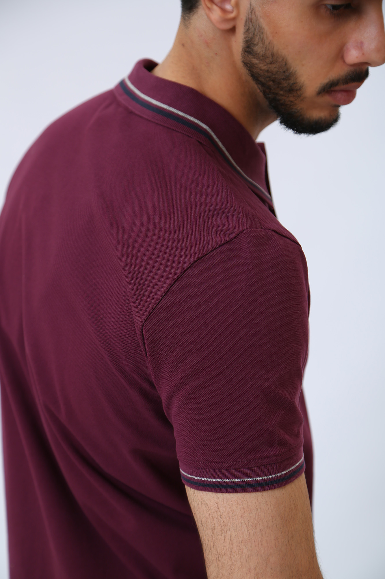 M3510AT2649F8 Поло Geox Бордовый