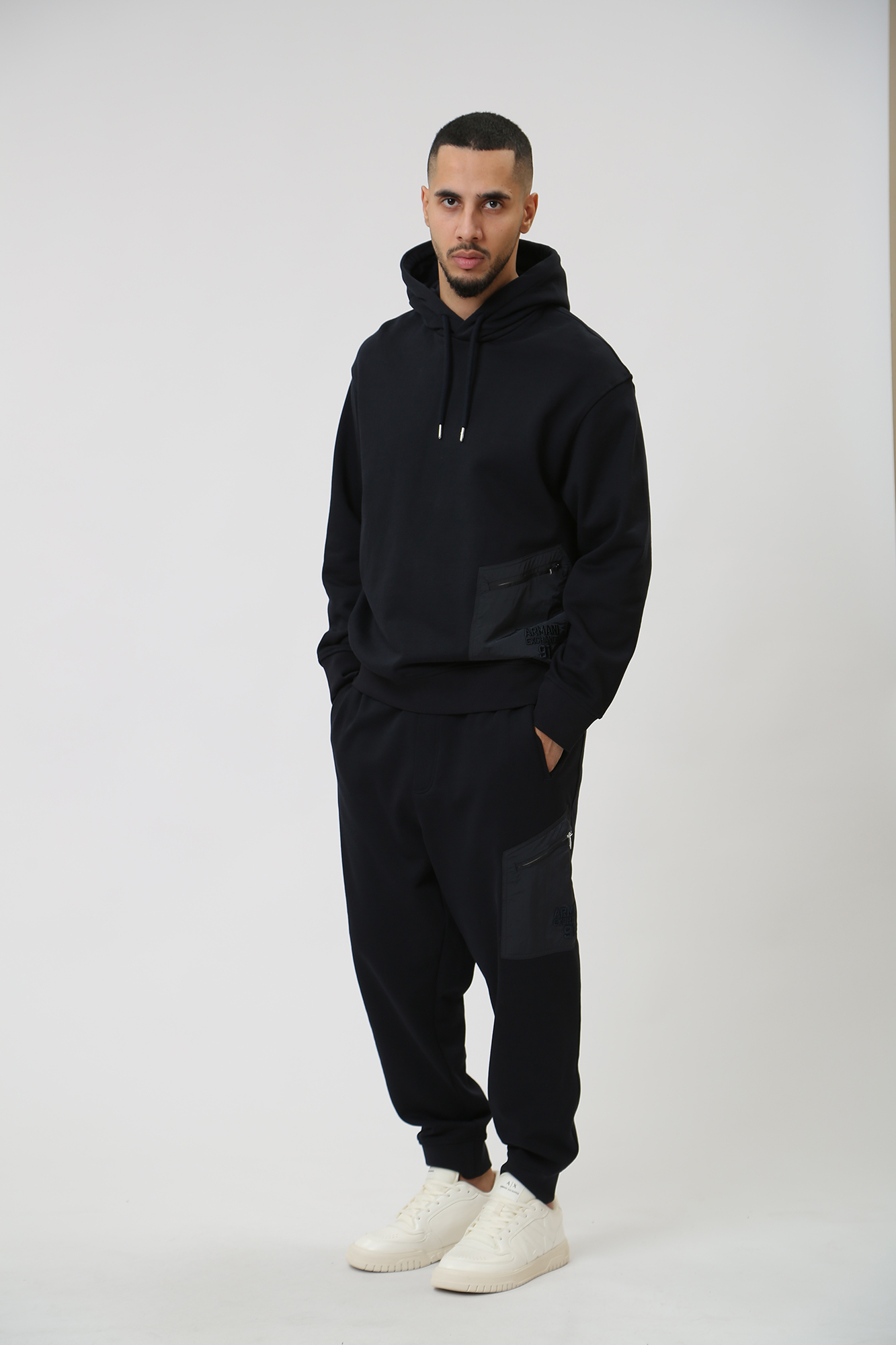 3DZMLL_ZJ4XZ Худи Armani Exchange Синий