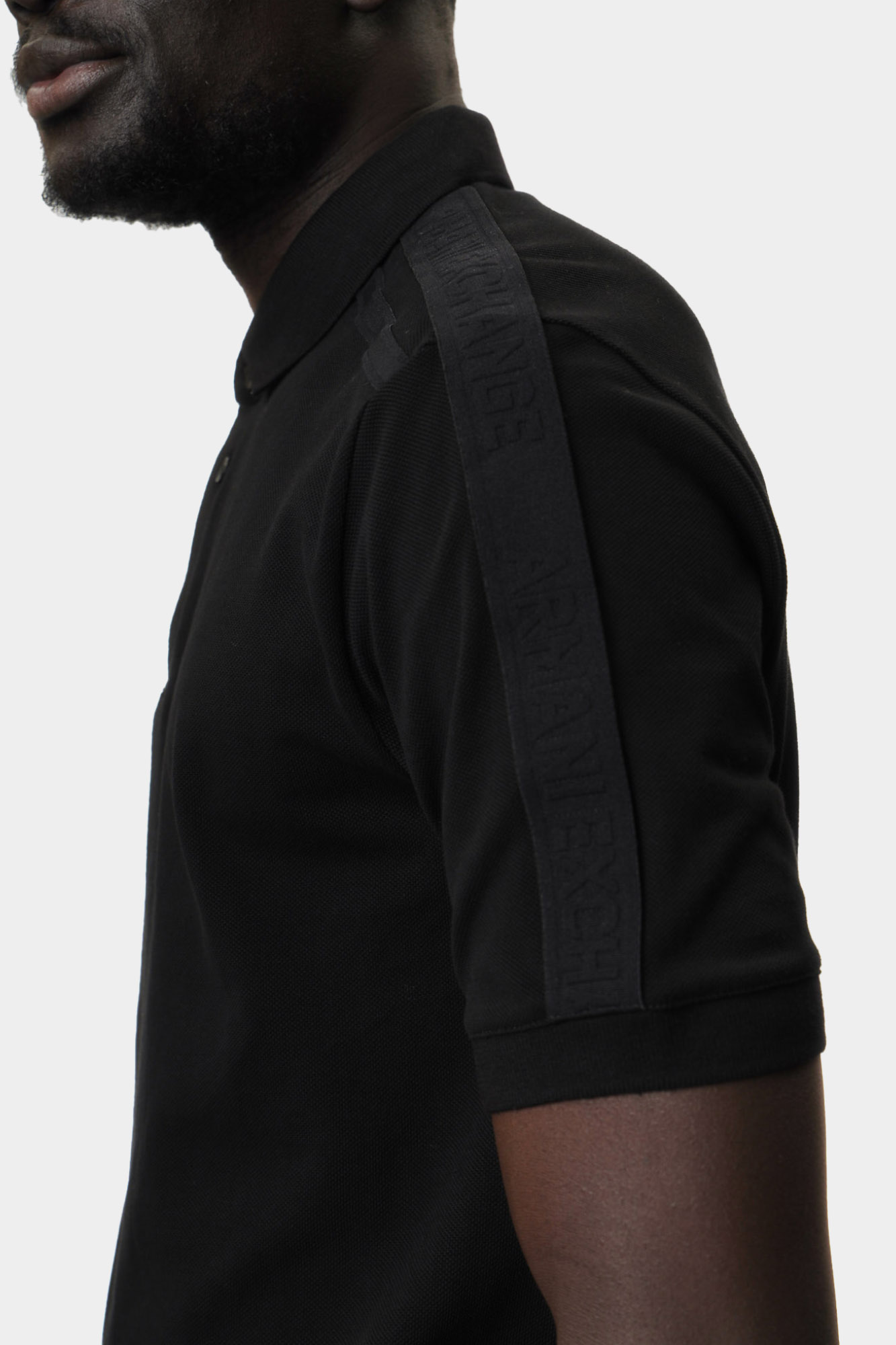 XM000307_AF10366 Поло Armani Exchange Черный