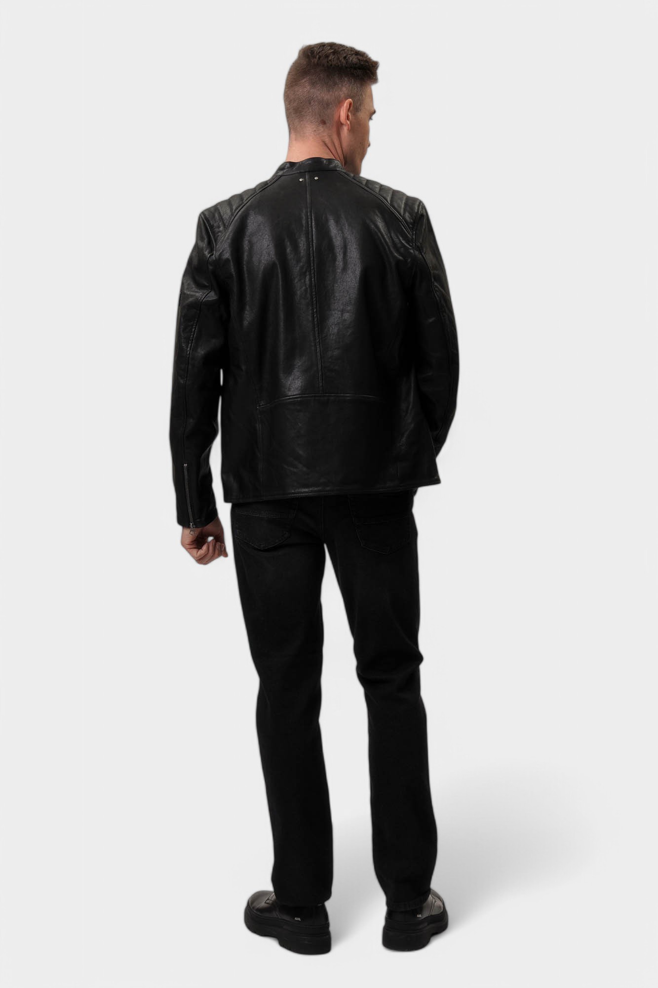 PM403106 Куртка кожаная Pepe Jeans Черный