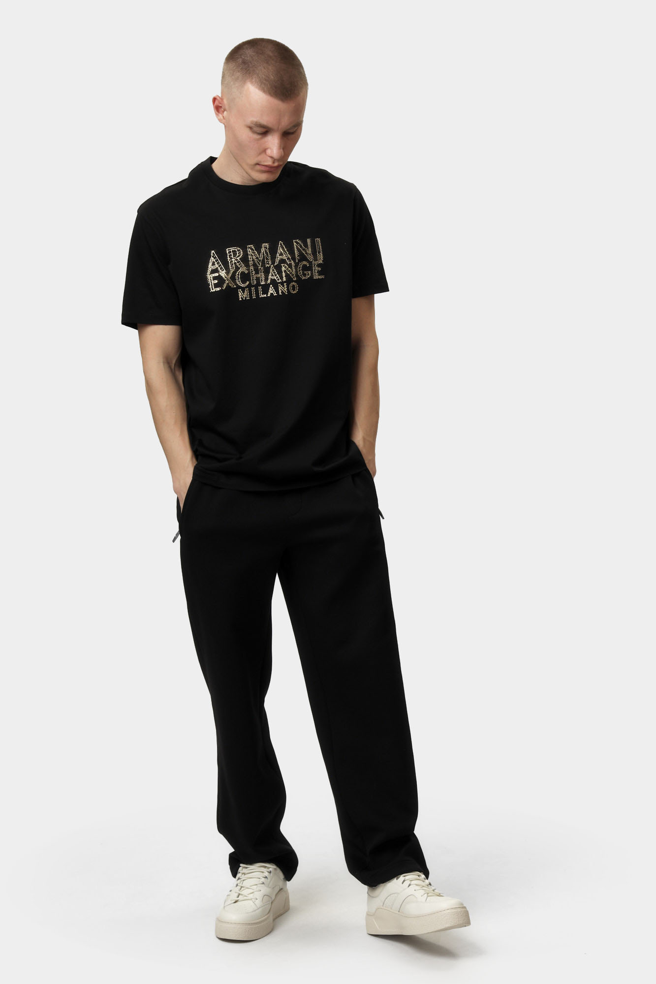 XM000326_AF10364 Футболка Armani Exchange Черный