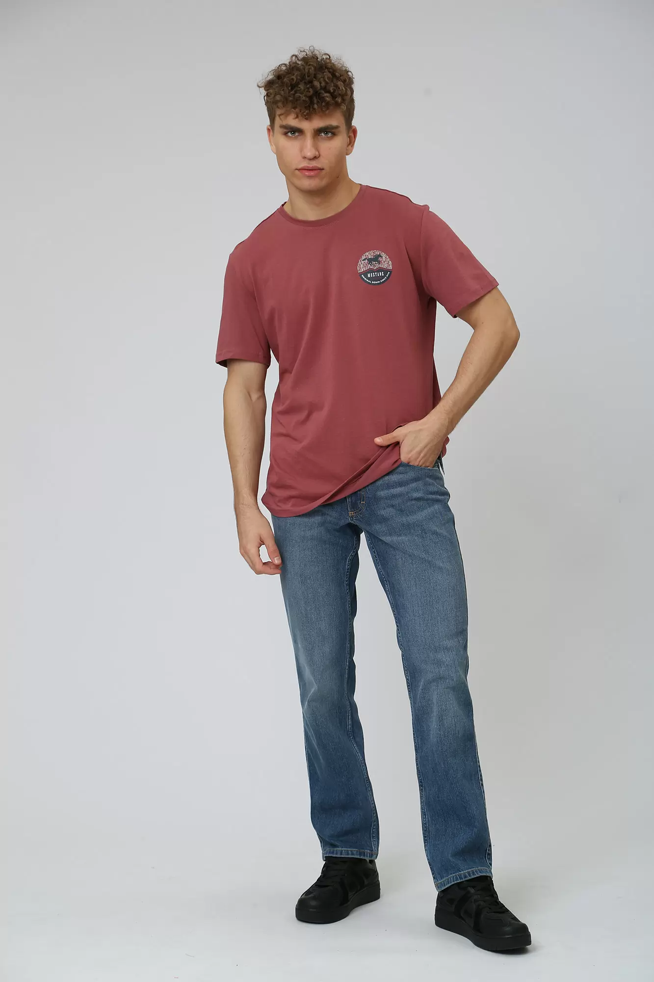 1006744-5000 Джинсы  Tramper  Mustang Синий