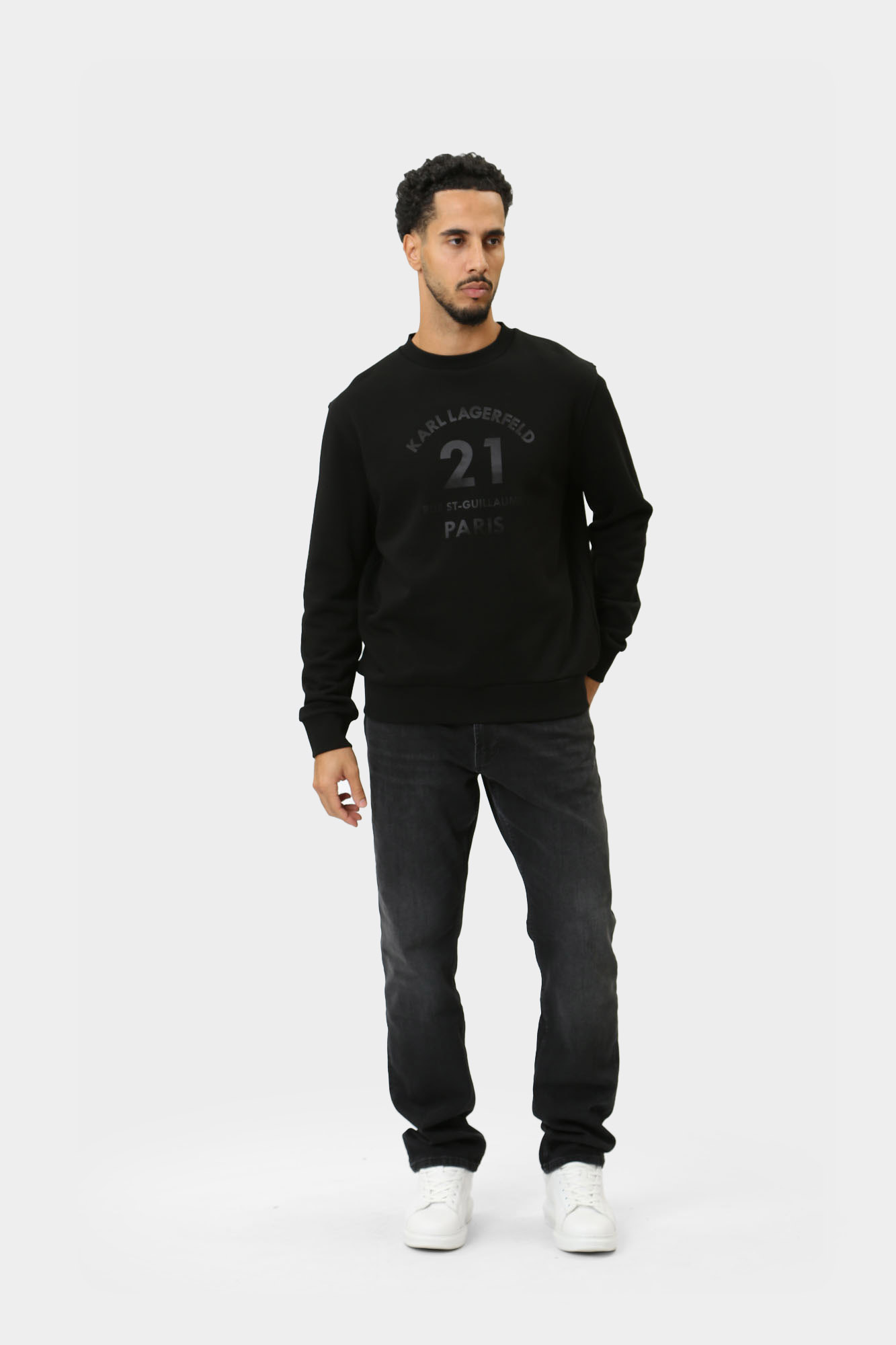544910_705007 Свитшот Karl Lagerfeld Черный