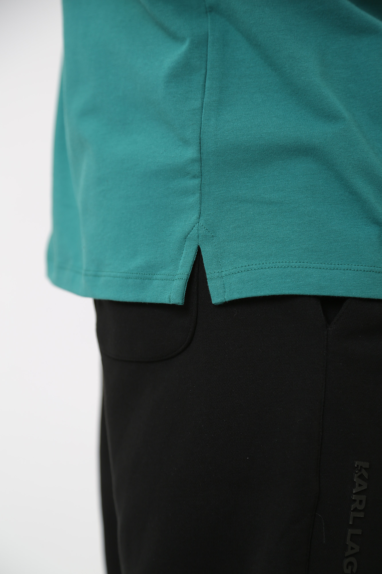 534221_745022 Поло Karl Lagerfeld Бирюзовый