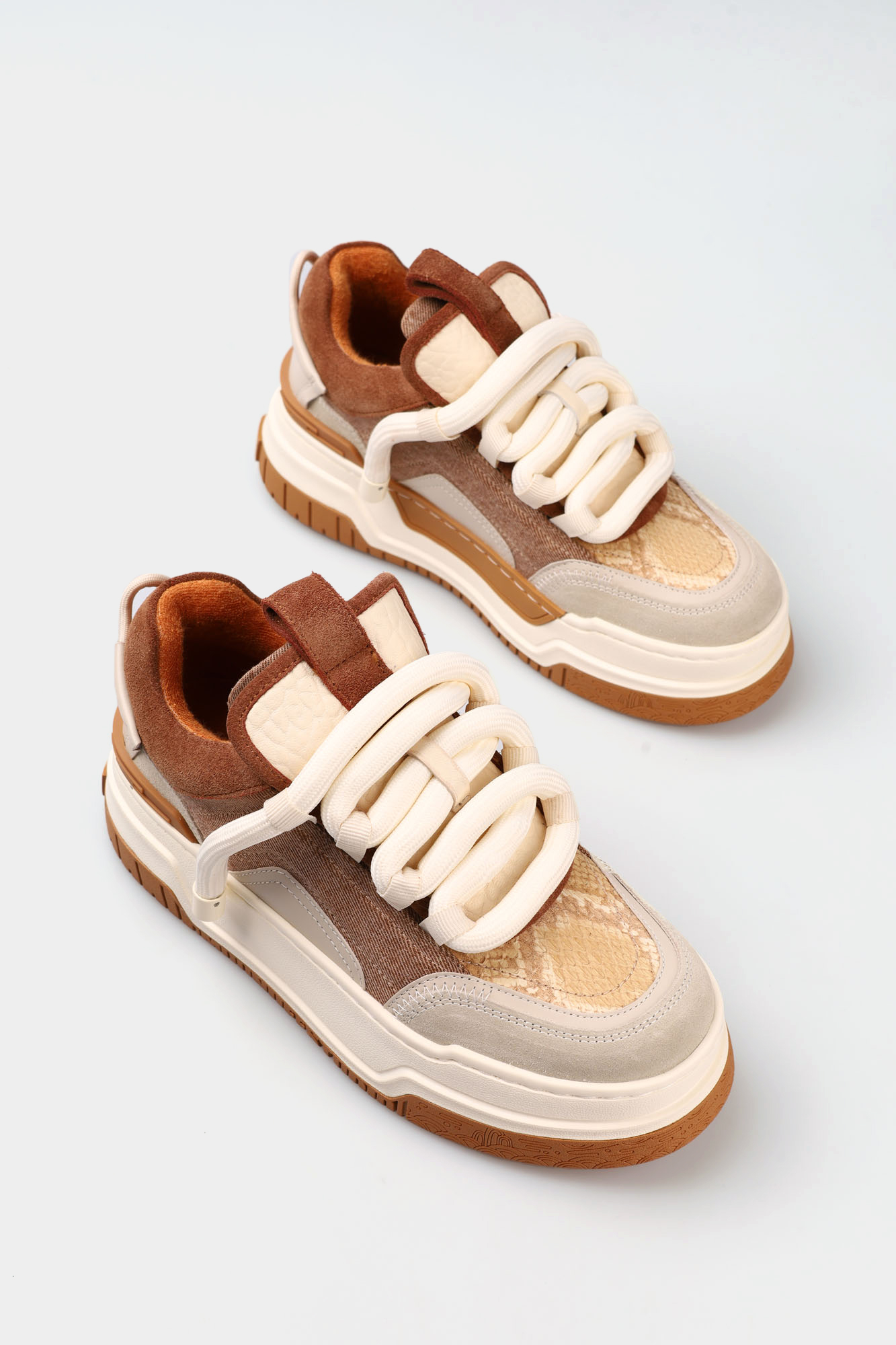 4211-493 Кеды Marc Cony Бежевый