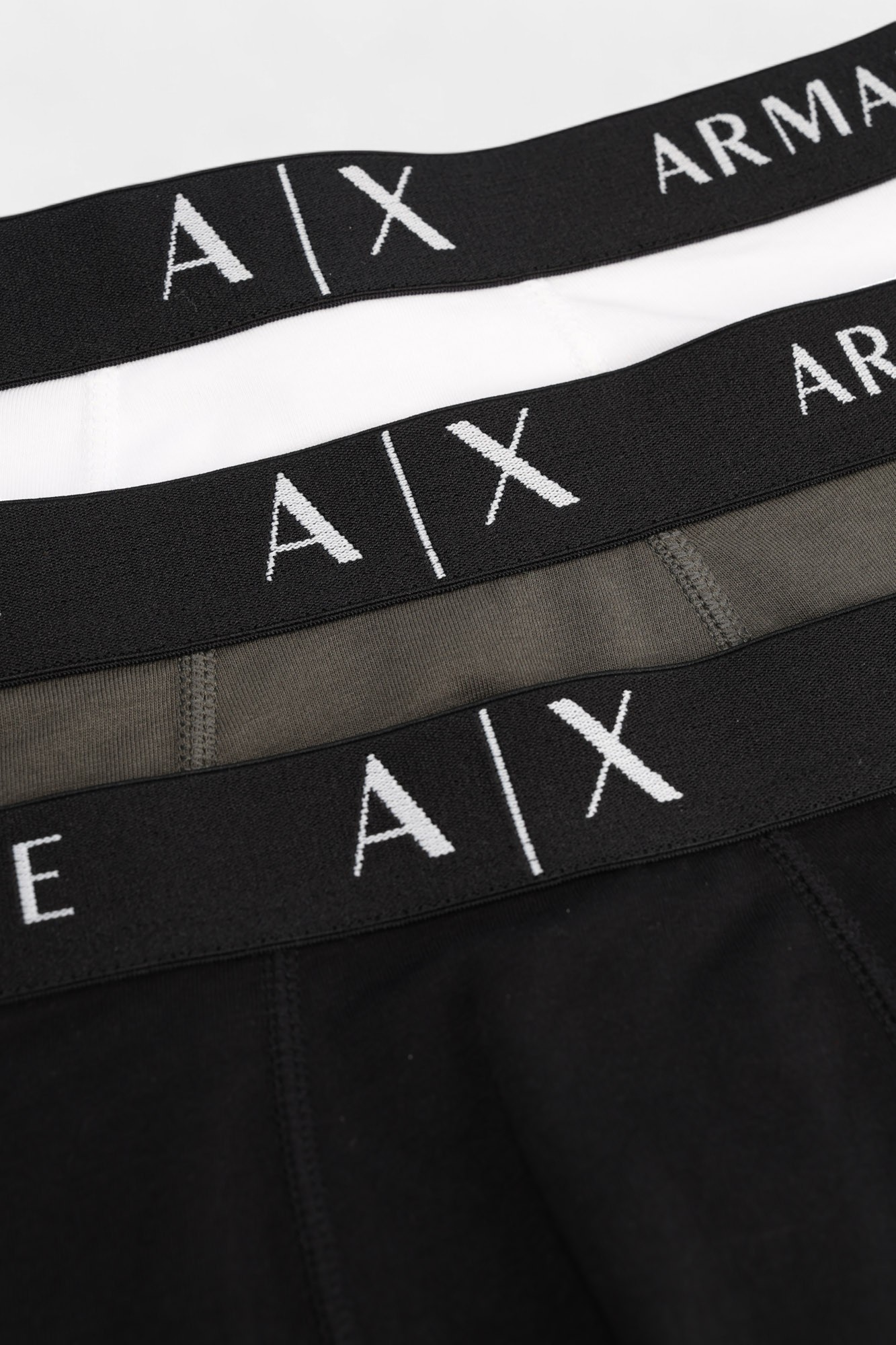 XM000871_AF13682 Трусы 3 шт Armani Exchange Белый
