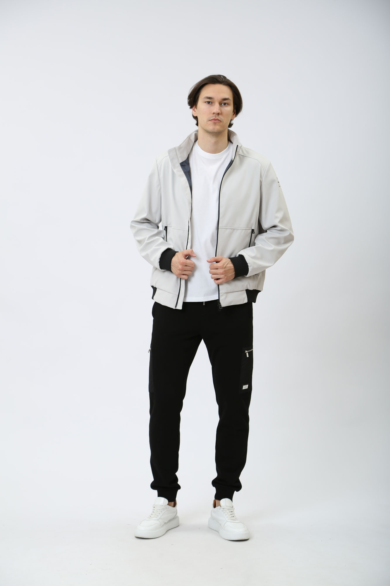 M4520NT3049F Куртка-бомбер Geox Серый