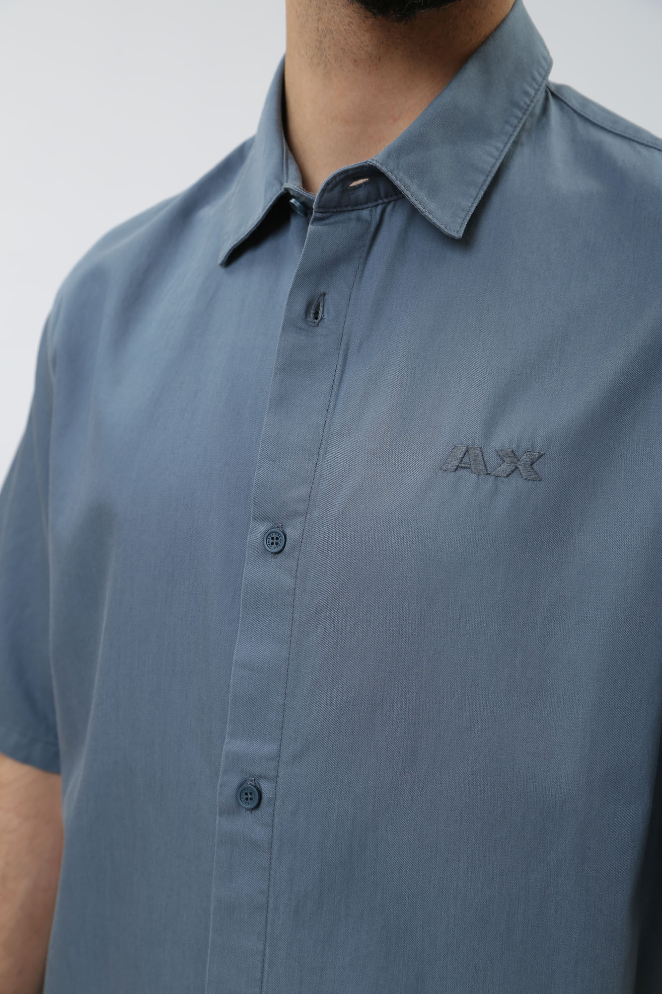 3DZC21_ZN3LZ Рубашка Armani Exchange Синий