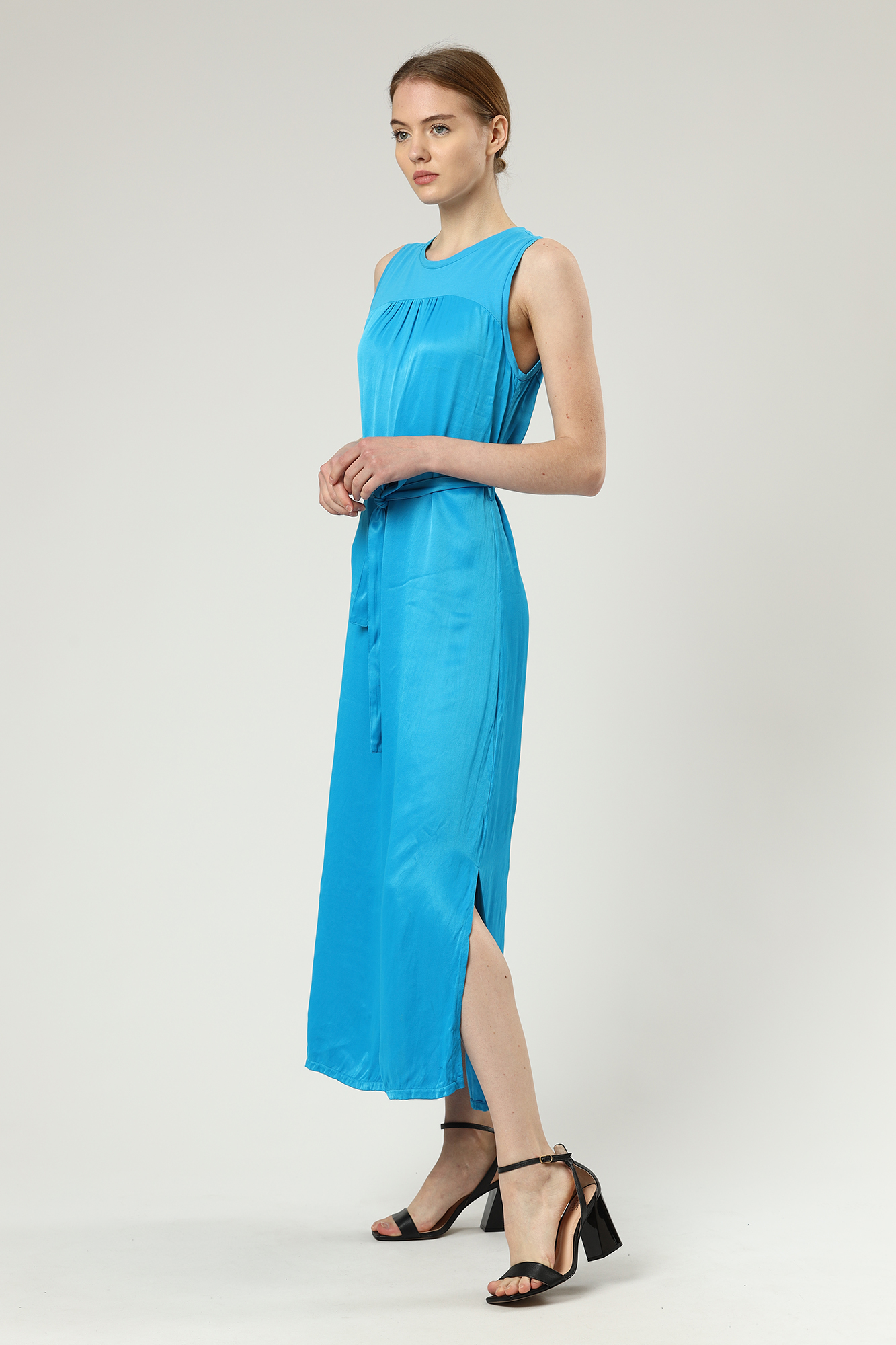 3KYA84_YNZ3Z платье макси armani exchange 