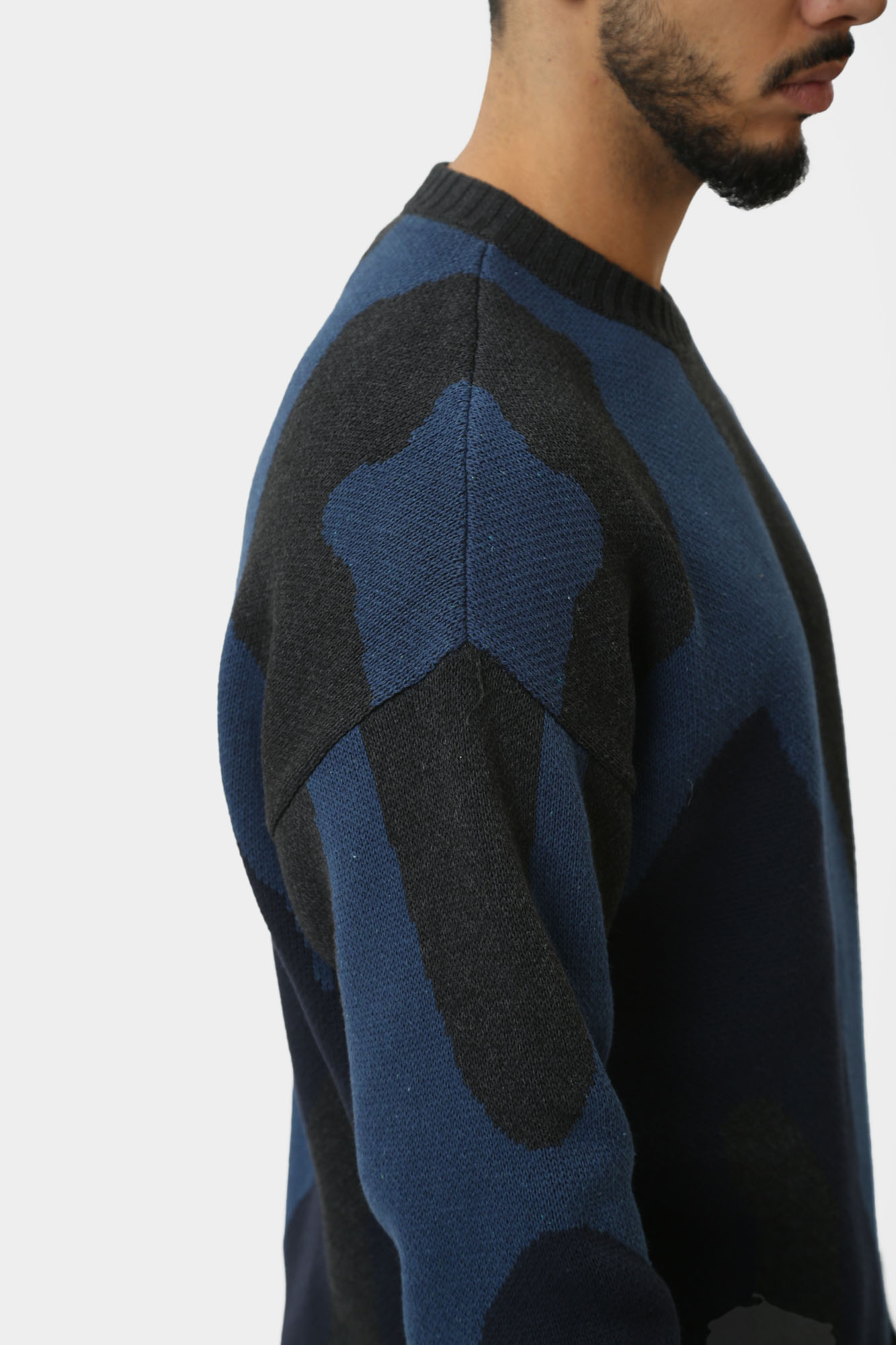 1015473 Свитер Mustang Синий