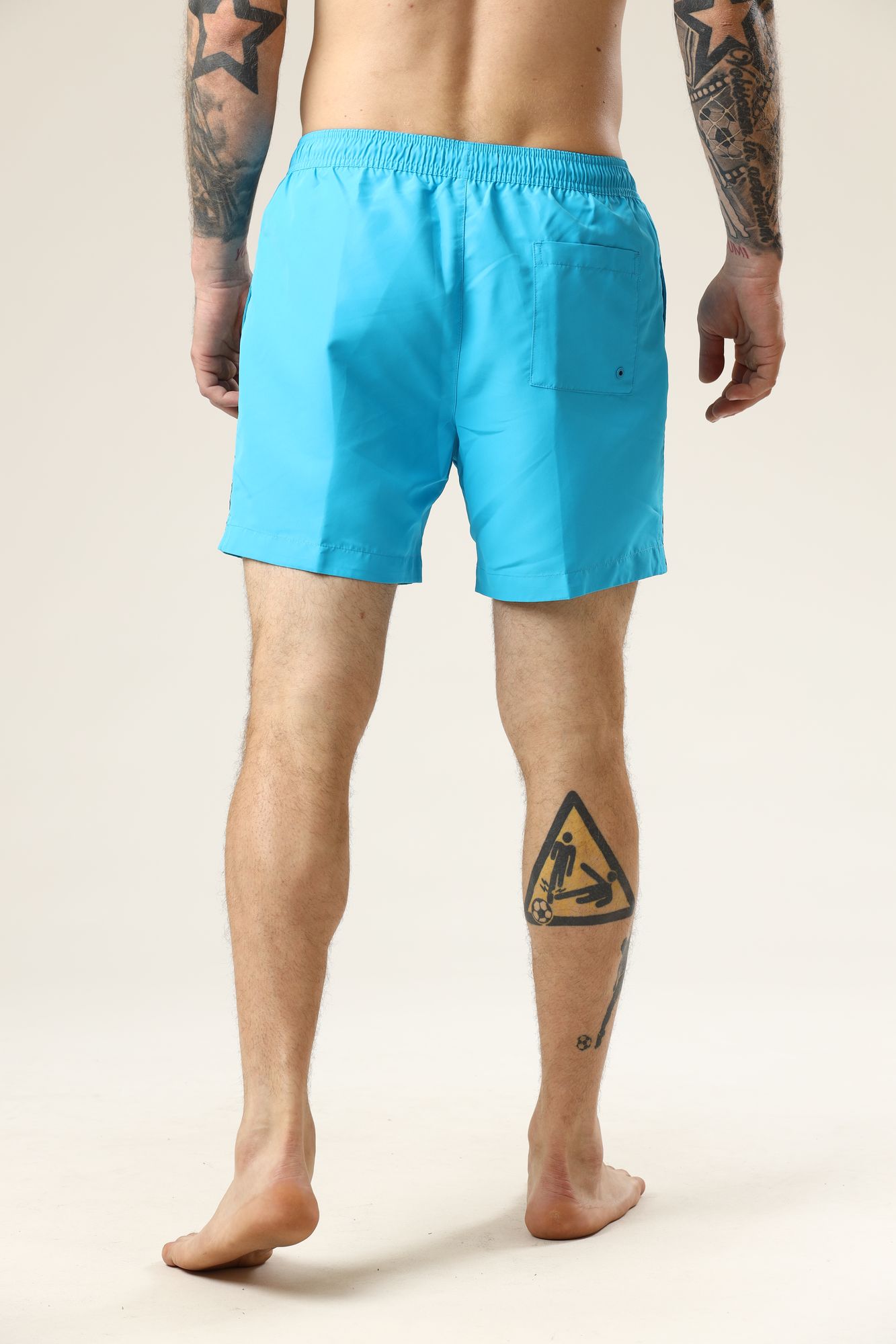 KM0KM00558_CXR Шорты плавательные Calvin Klein Underwear Голубой