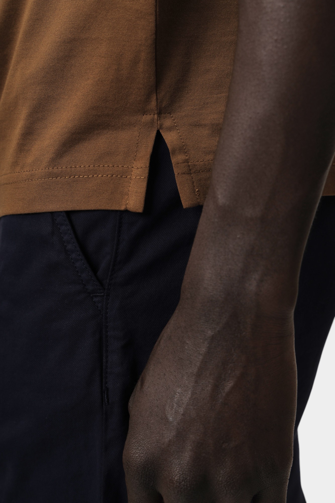 552200_745002 Поло Karl Lagerfeld Коричневый