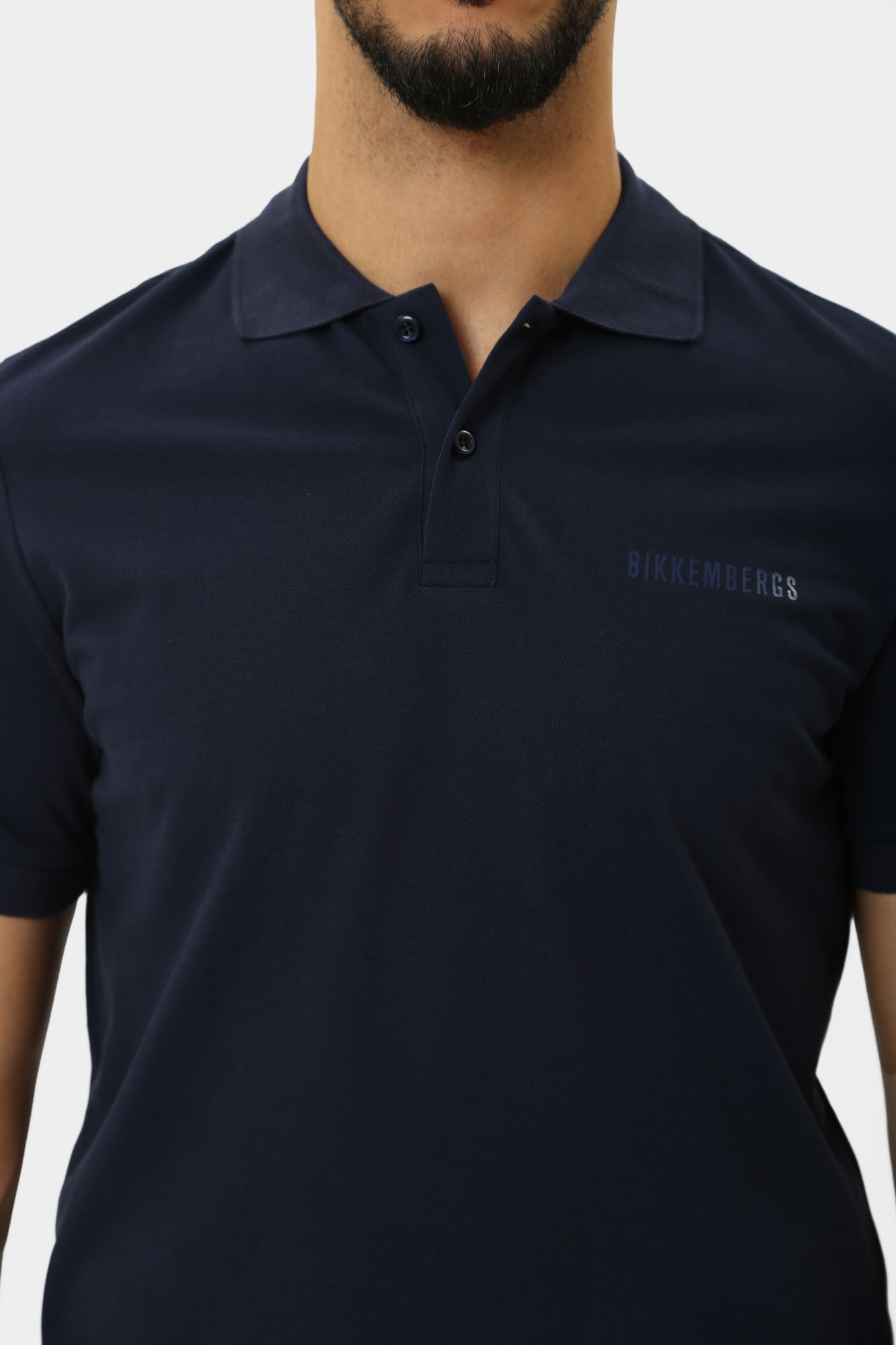 PBMT0417 Поло Bikkembergs Синий