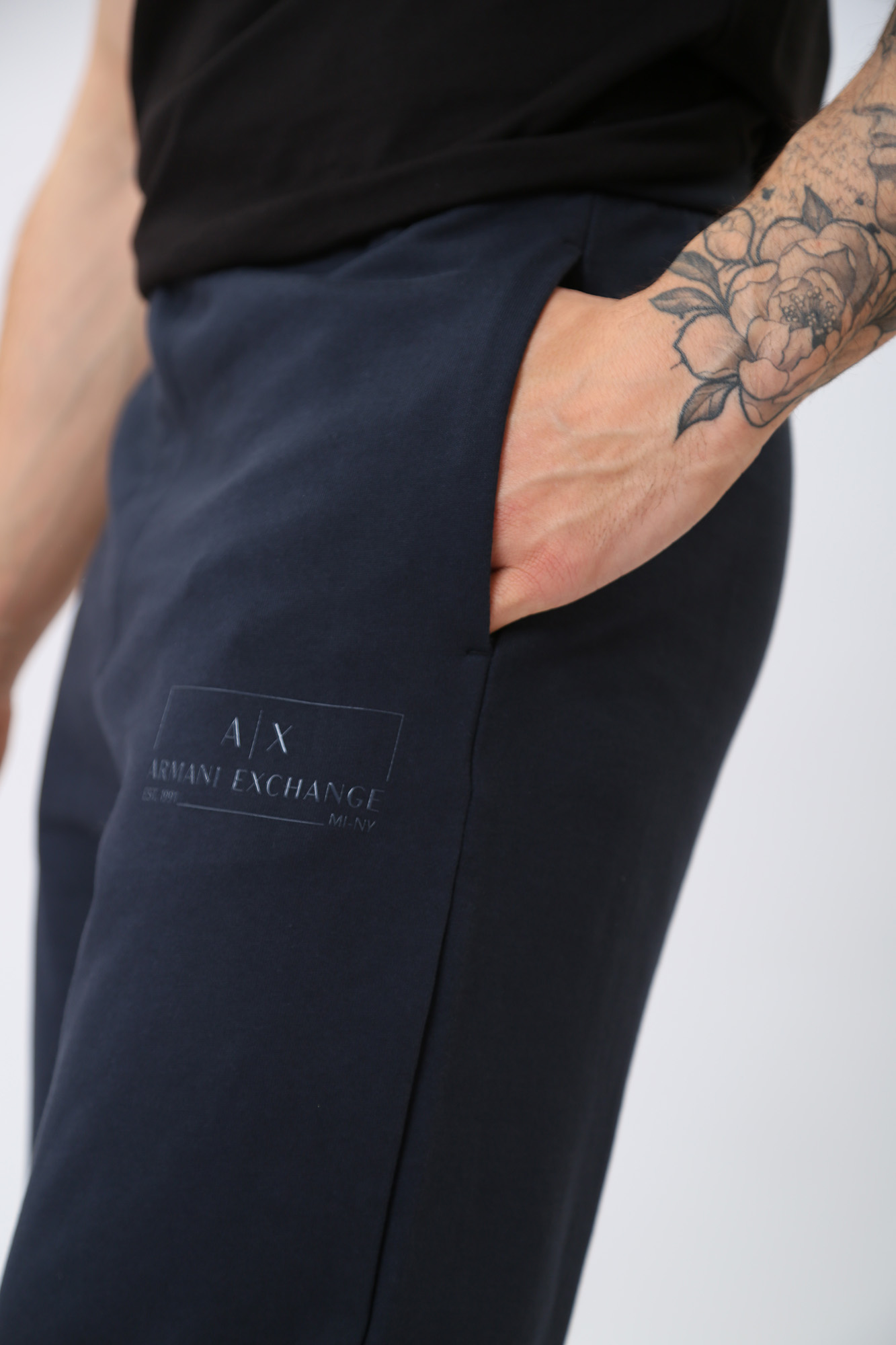 3RZPHG_ZJ7KZ Брюки спортивные Armani Exchange Синий