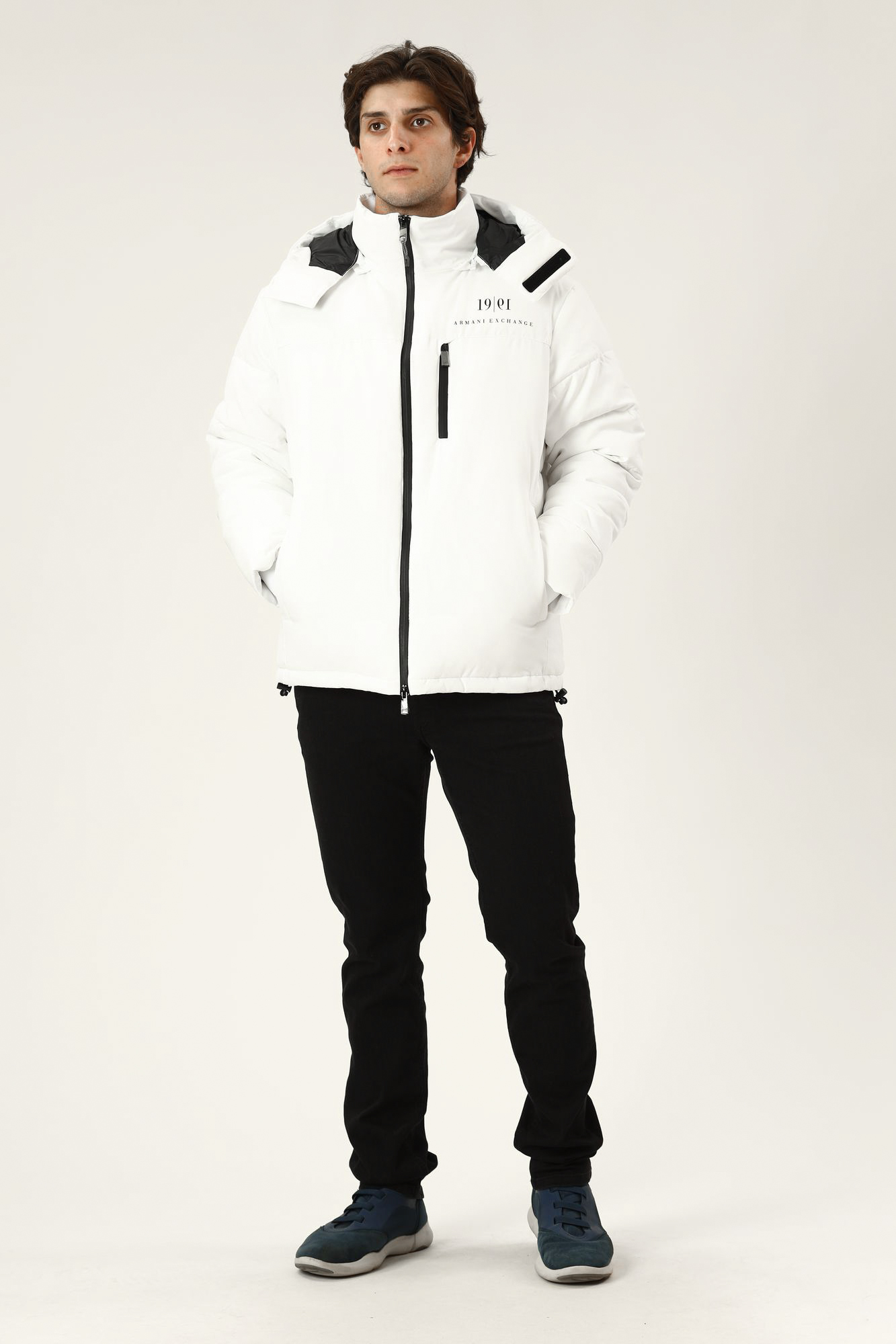 6KZB12_ZNICZ Куртка пуховая Armani Exchange Белый