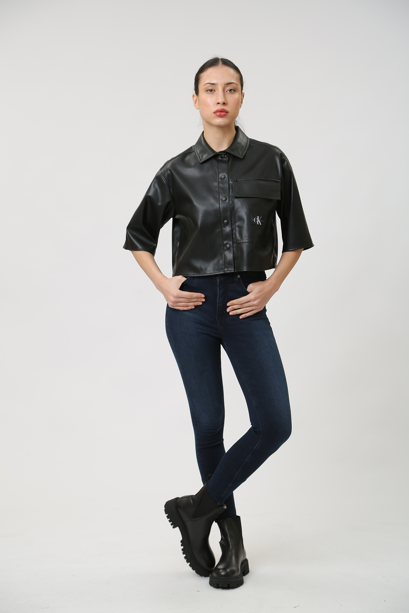 J20J221586 брюки джинсовые calvin klein jeans 