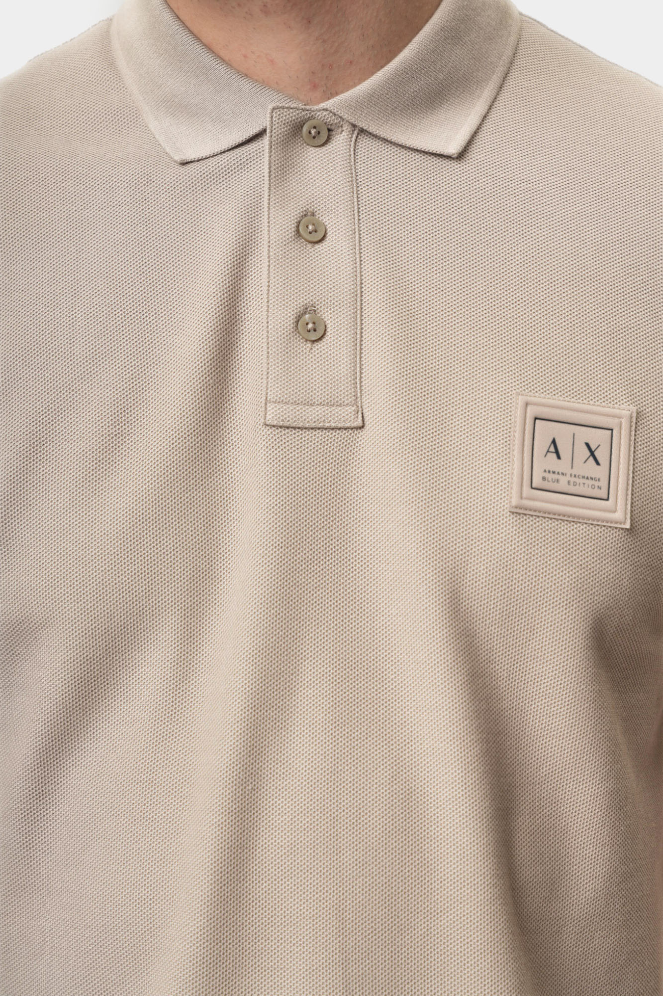 XM000356_AF12758 Поло Armani Exchange Бежевый