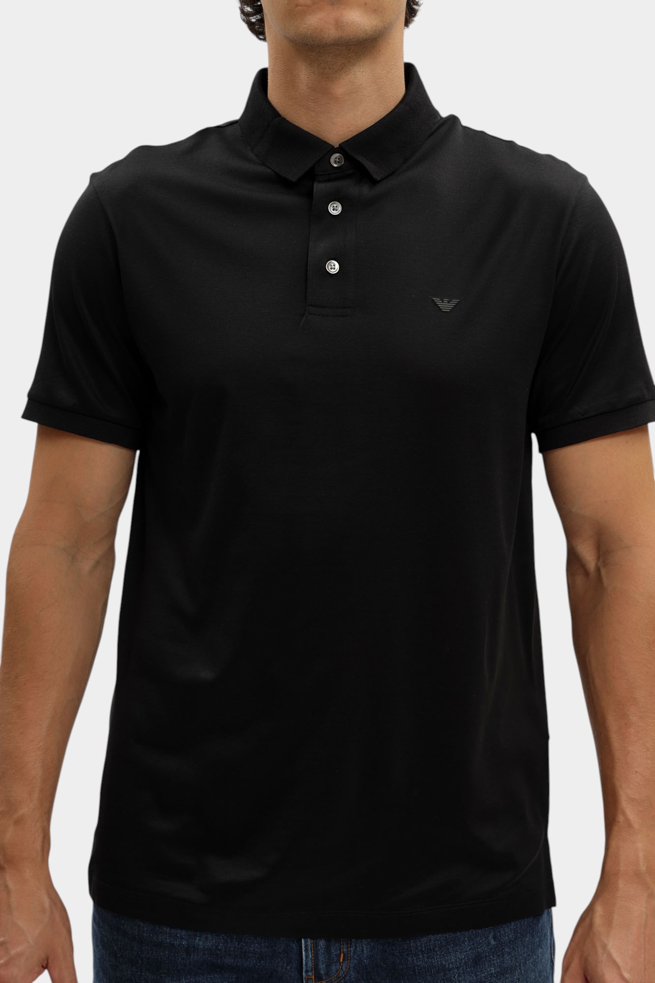 8N1F96_1JUVZ Футболка Поло Emporio Armani Черный