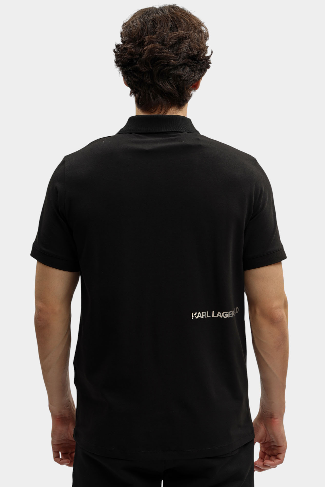 554235_745401 Поло Karl Lagerfeld Черный