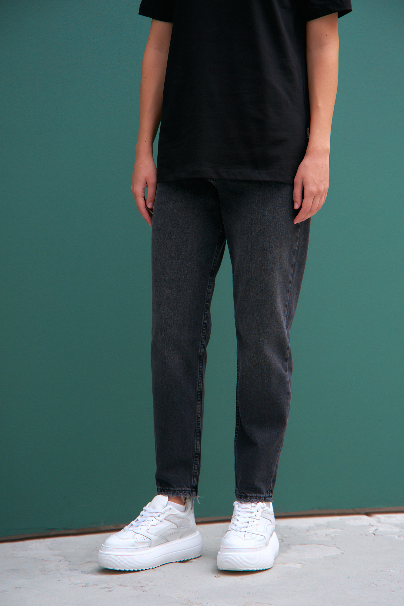 VW-232-33-011 джинсы mom jeans van mich 