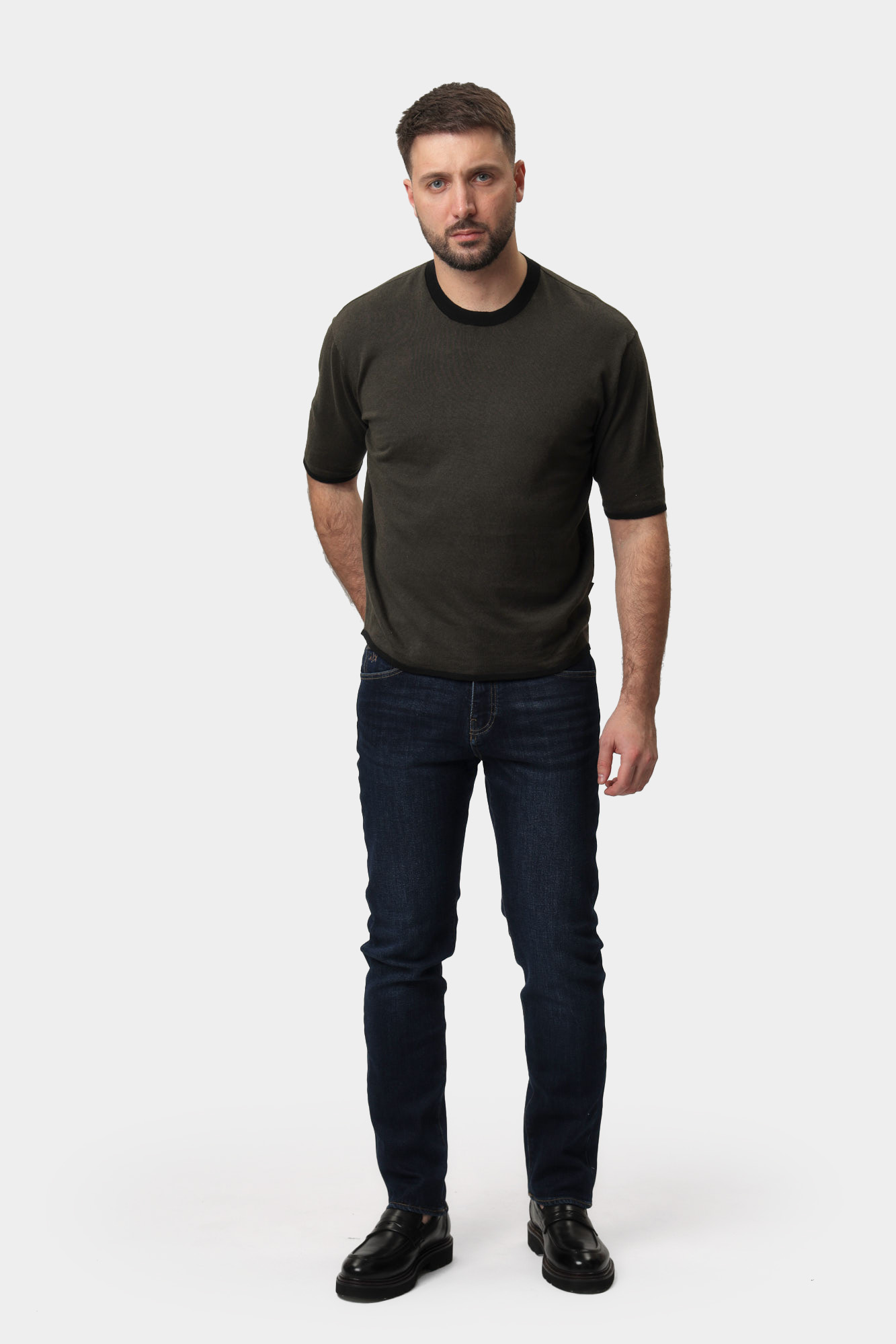 XM000069_AF14265 Брюки джинсовые Armani Exchange Синий