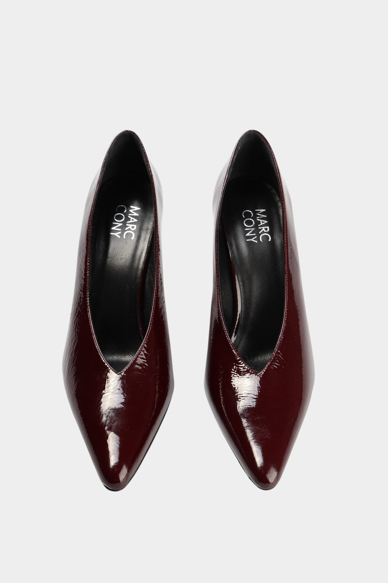 16-5220-08 Лодочки casual Marc Cony Бордовый