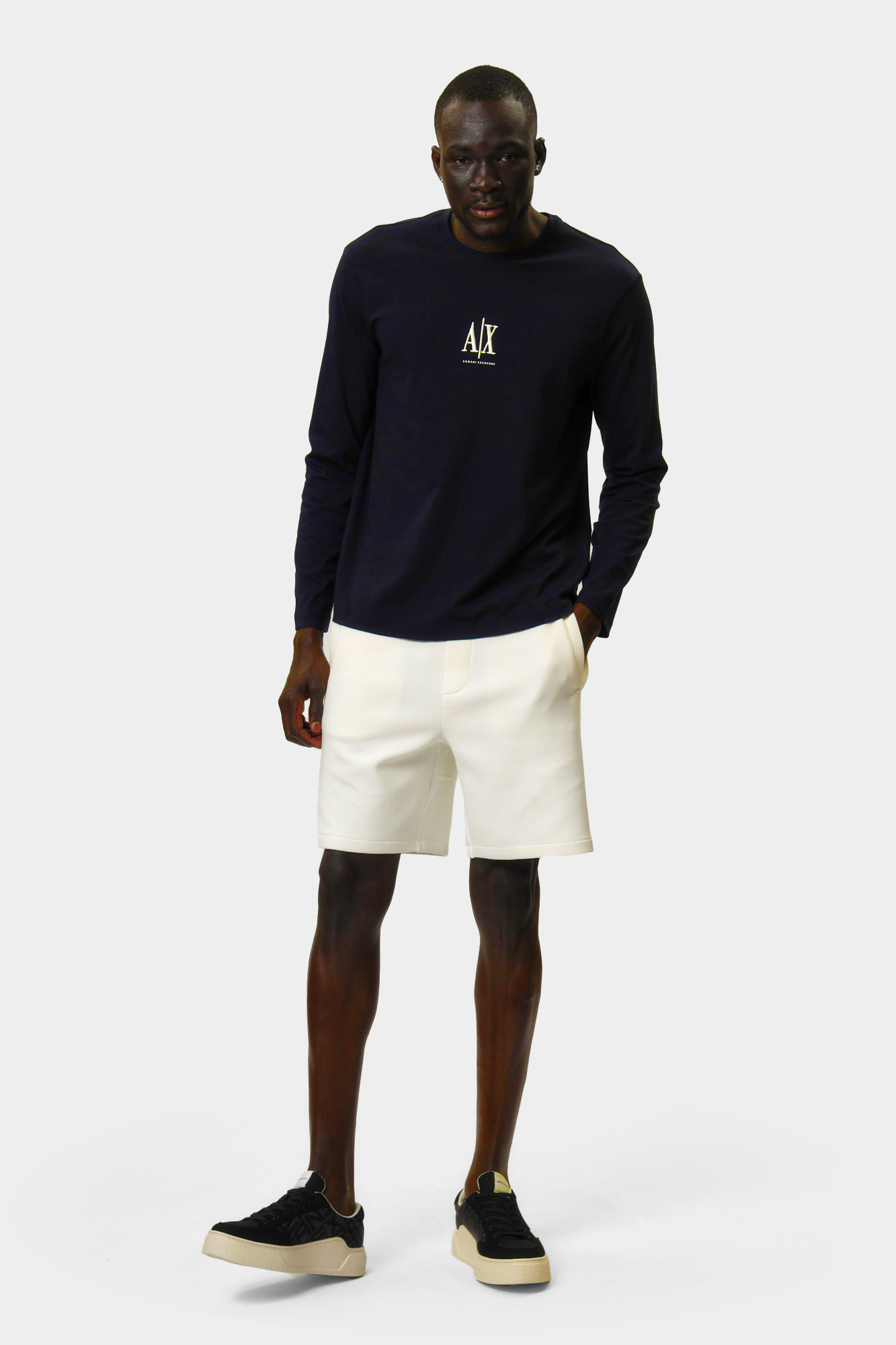 XM000364_AF12308 Лонгслив Armani Exchange Голубой