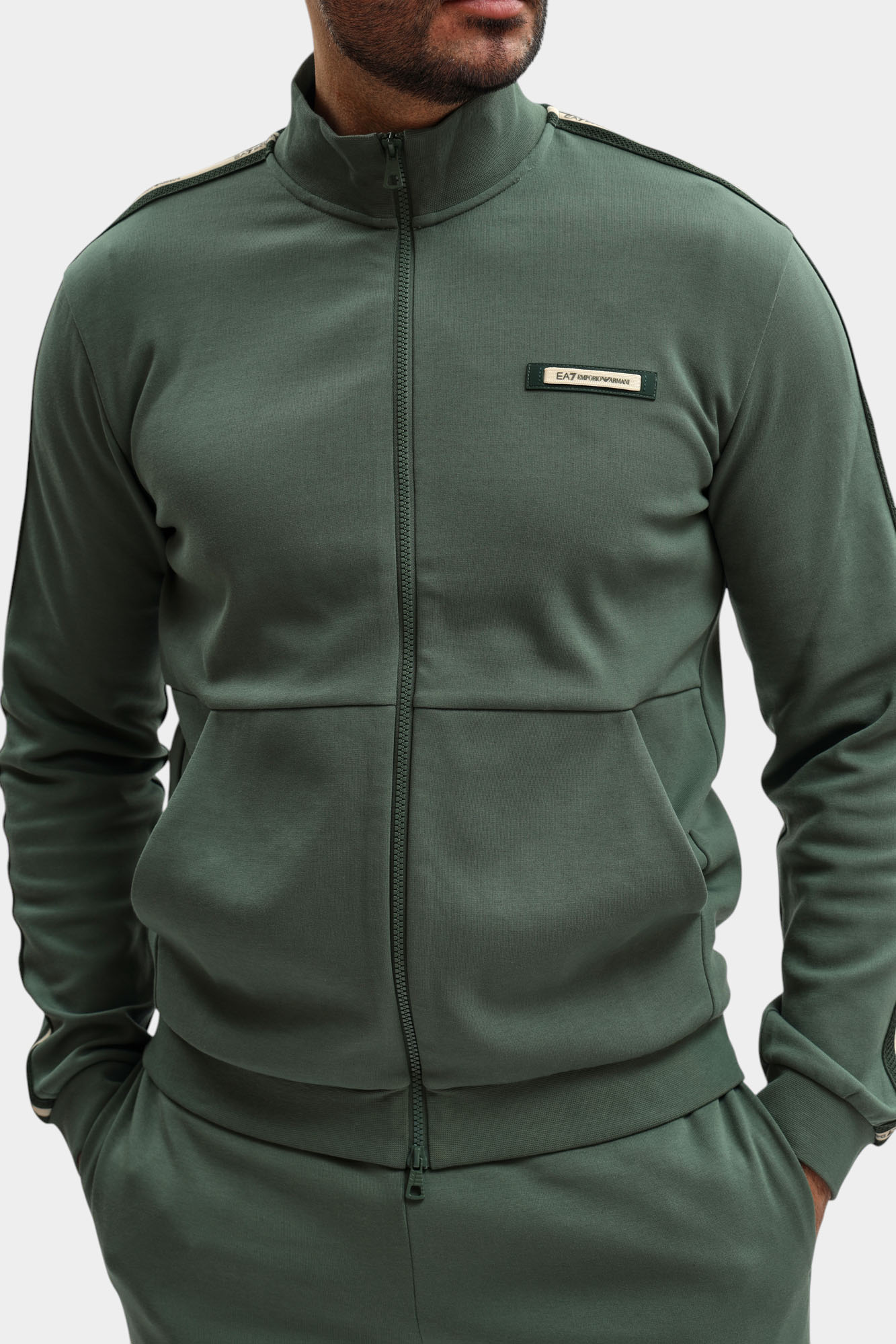 7M001479_AF12660 Джемпер EA7 Зеленый