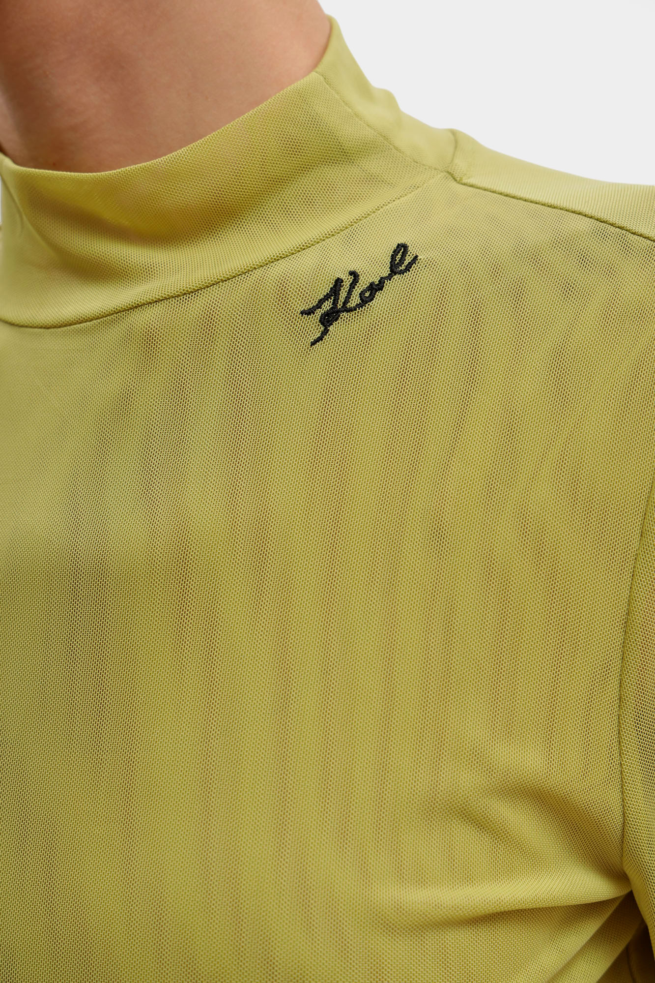 Водолазка Karl Lagerfeld Зеленый