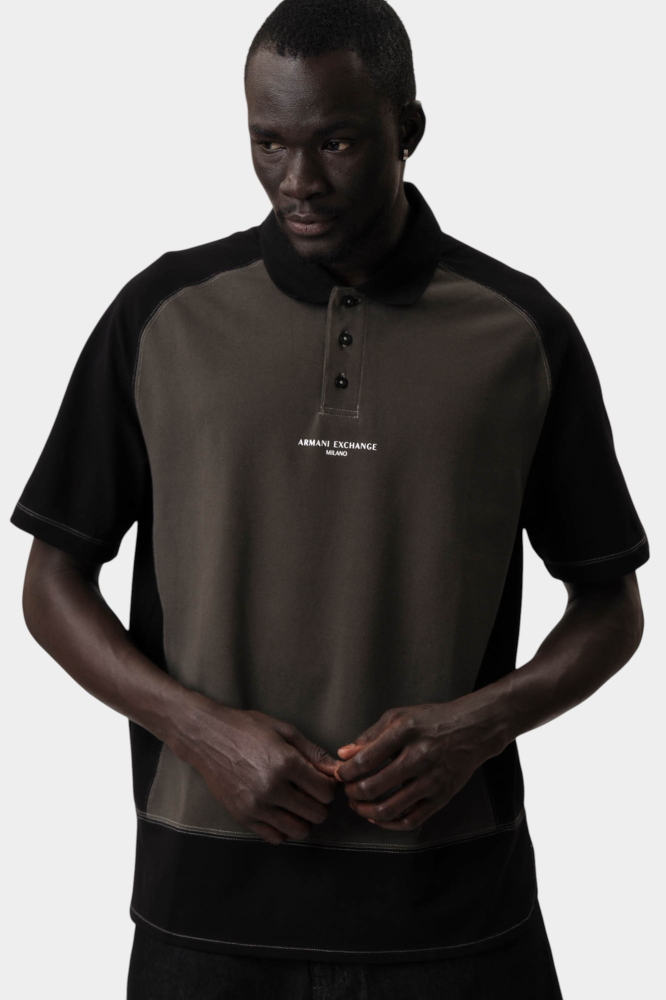 Шорты джинсовые Armani Exchange Хлопок Голубой