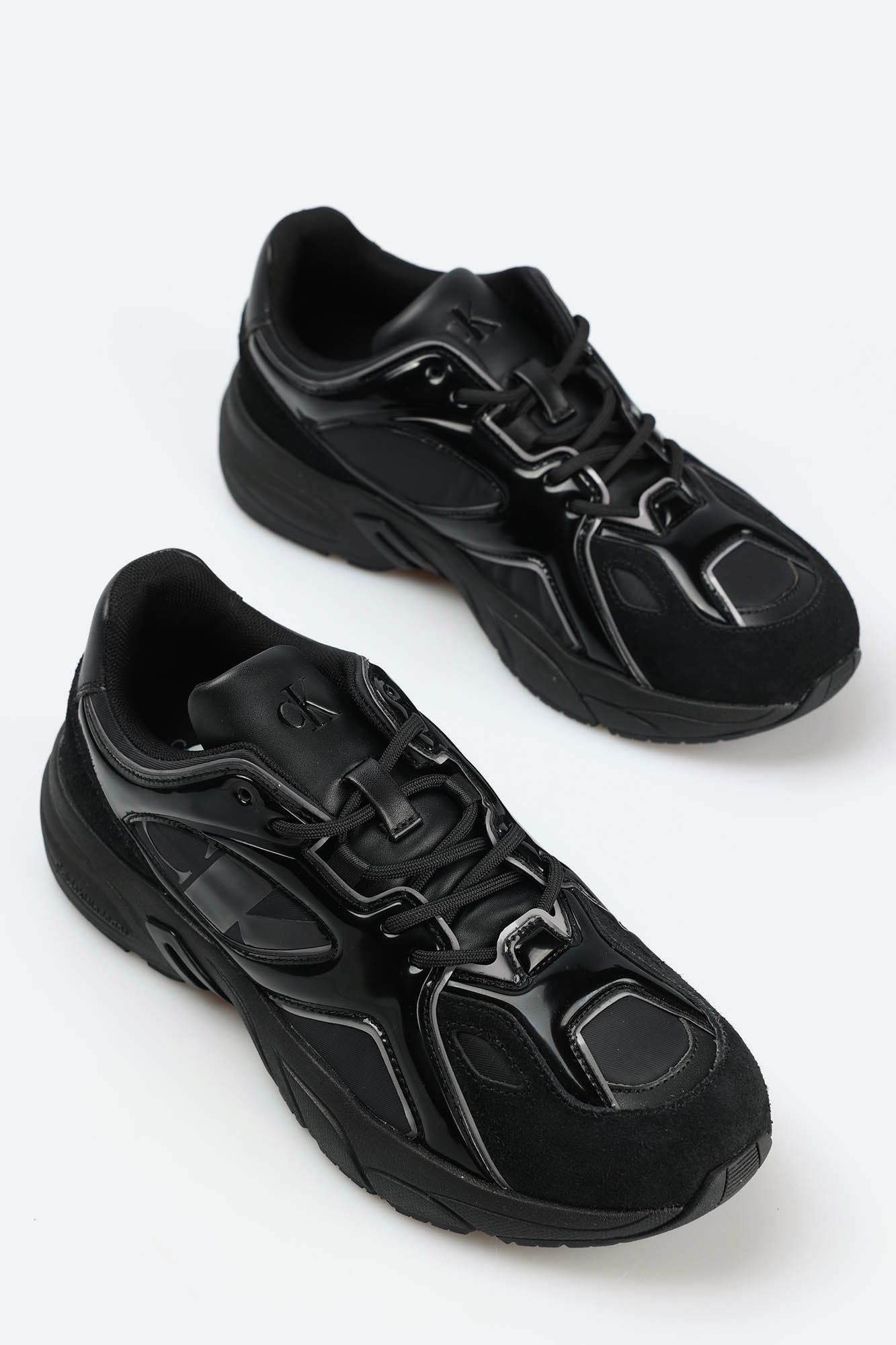 YW0YW01312 Высокие кроссовки Calvin Klein Jeans Черный