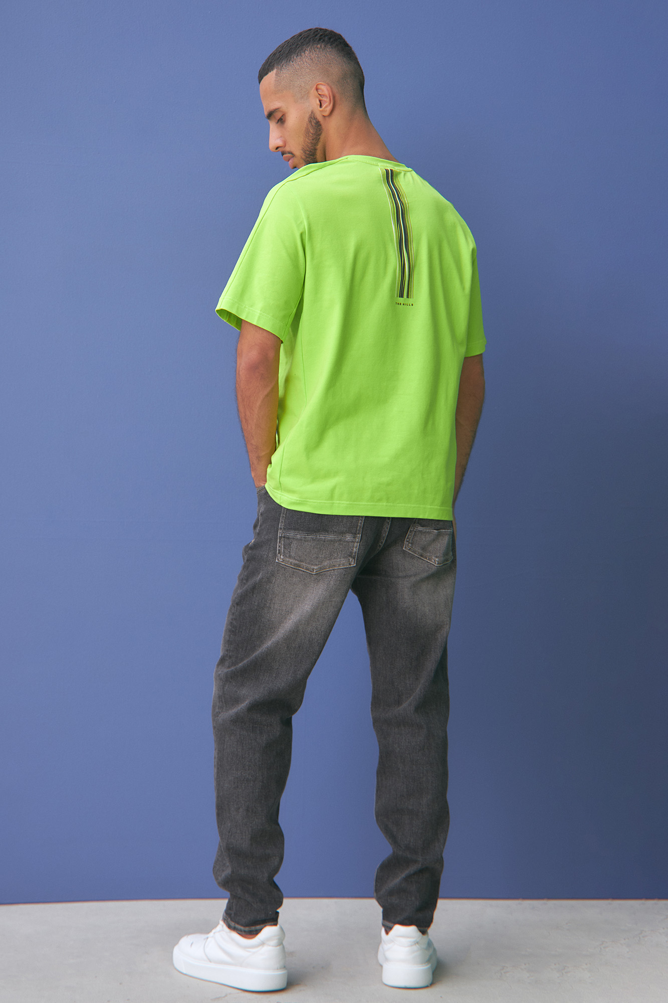 M-232-P-0012 Футболка The Hills Салатовый