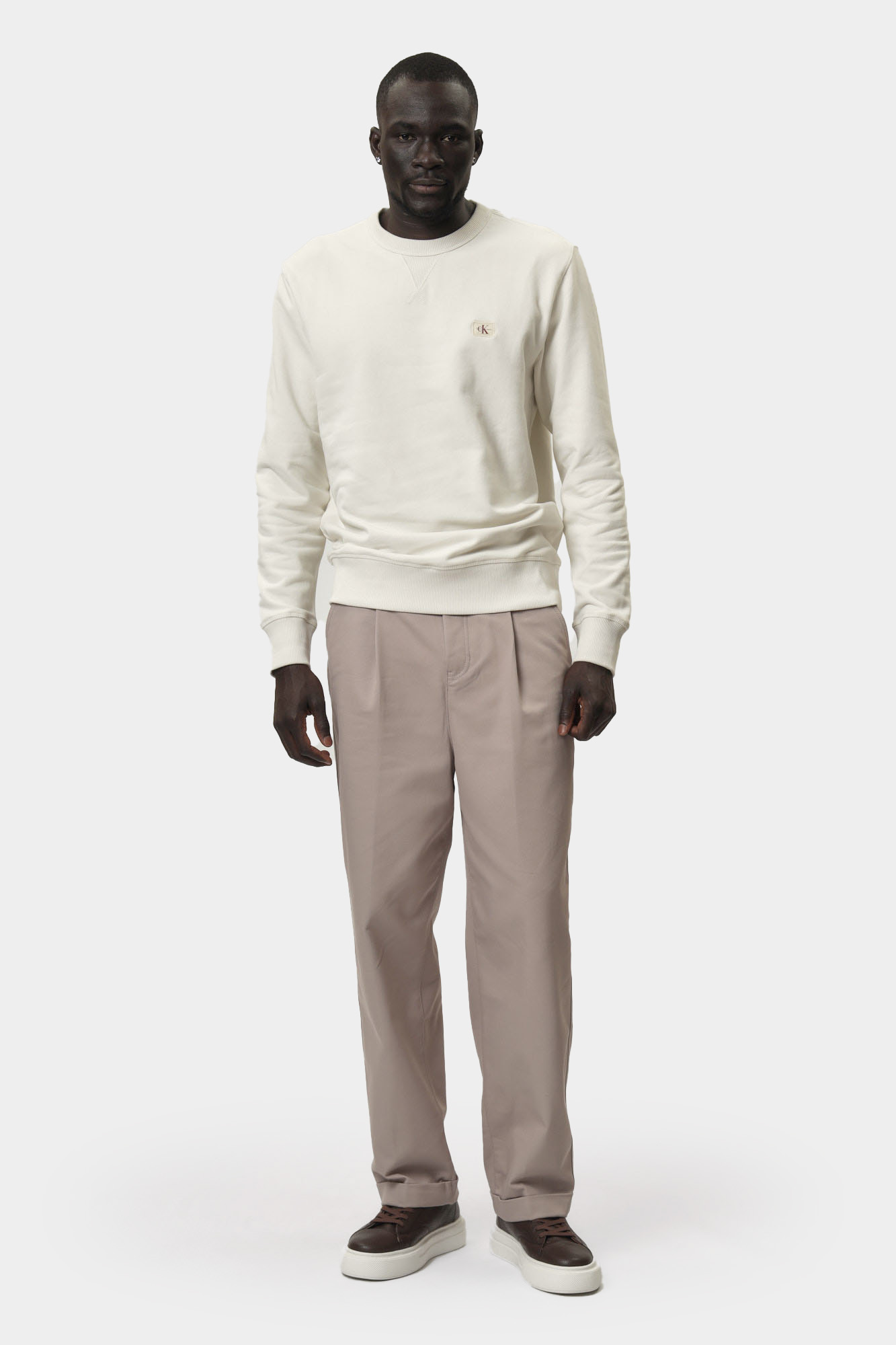 J30J327115 Свитшот Calvin Klein Jeans Белый